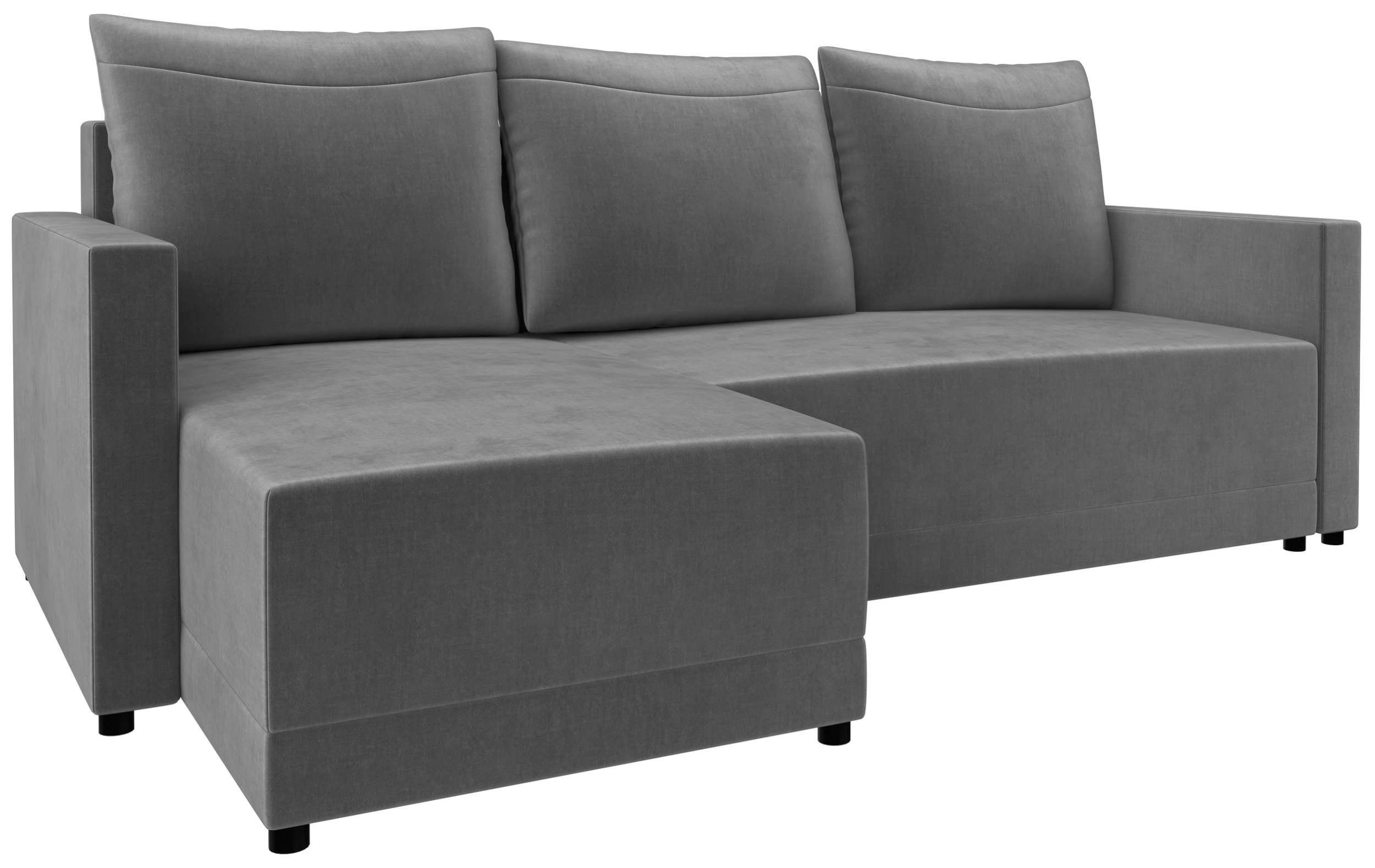 Stylefy Ecksofa Stylefy Tanita mit Bettkasten, links Ecksofa, Bettfunktion, Eckcouch, oder mane rechts L-Form, bestellbar