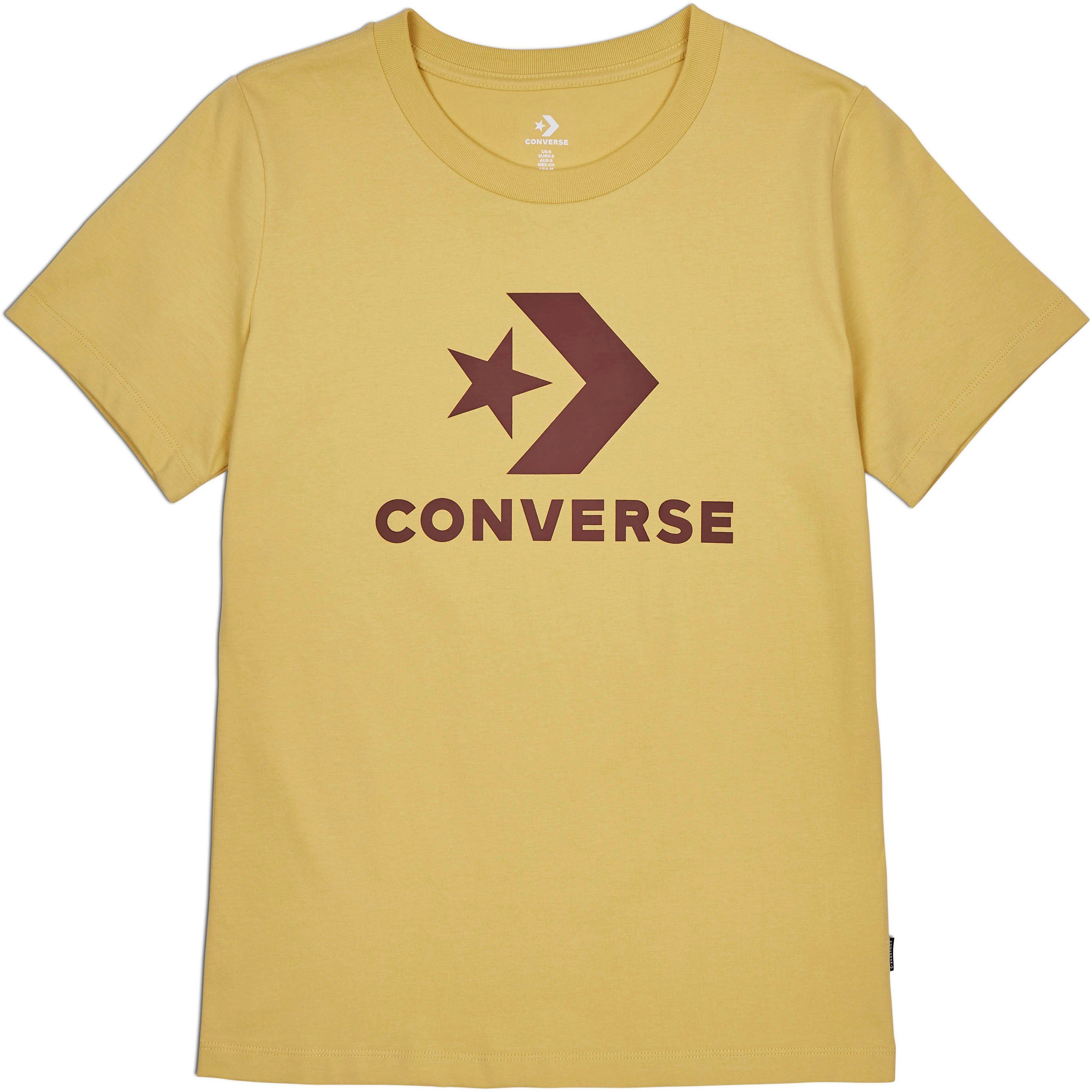 Sport Sportshirts Converse T-Shirt CONVERSE SCRIPTED STAR CHEVRON SHORT SLEEVE CREW T-SHIRT