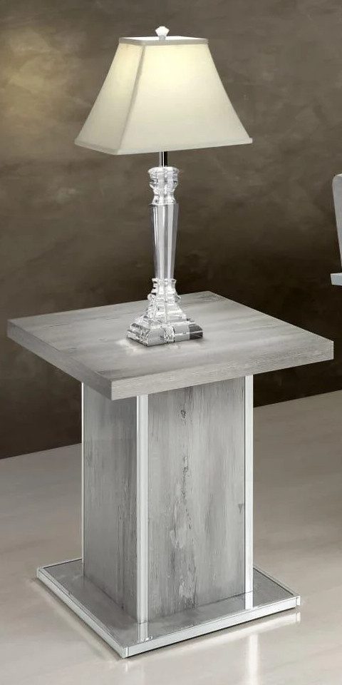 Xlmoebel Beistelltisch Grau Designer Tisch aus hochwertigem Material für Wohnräume (Beistelltisch, 1-St., Beistelltisch), Hergestellt in Europa