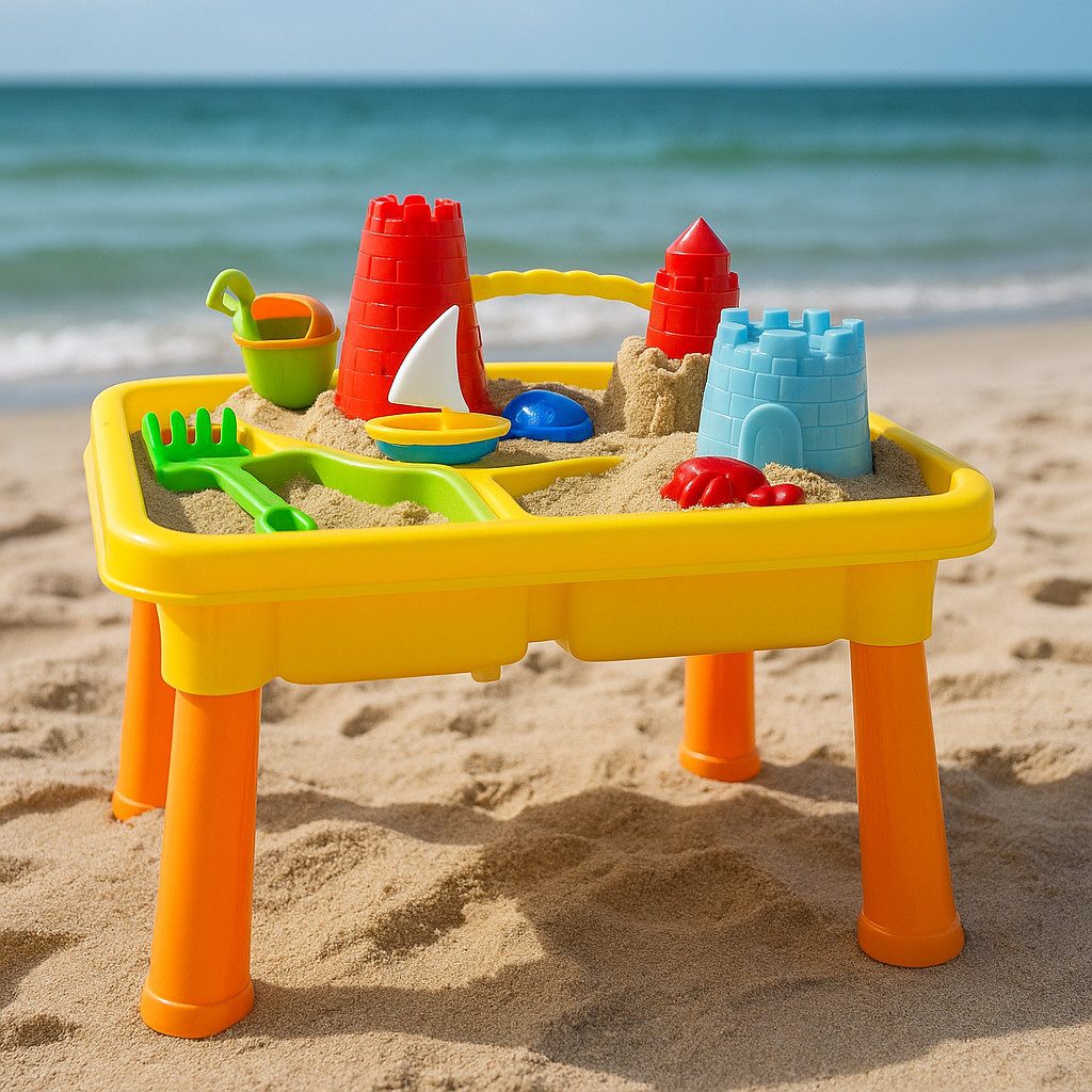 EDCO Haushaltshobel Sandbox Sand Wasser Spieltisch Kindertisch Garten Wassertisch Kind