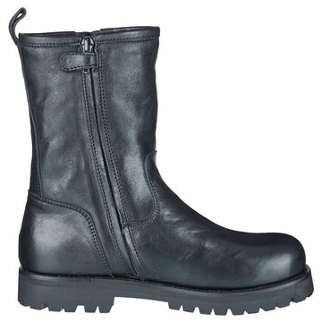 Ocra Ocra Stiefel 313 Winter Schuhe für Kinder mit Lammfell Schwarz Schnürstiefelette