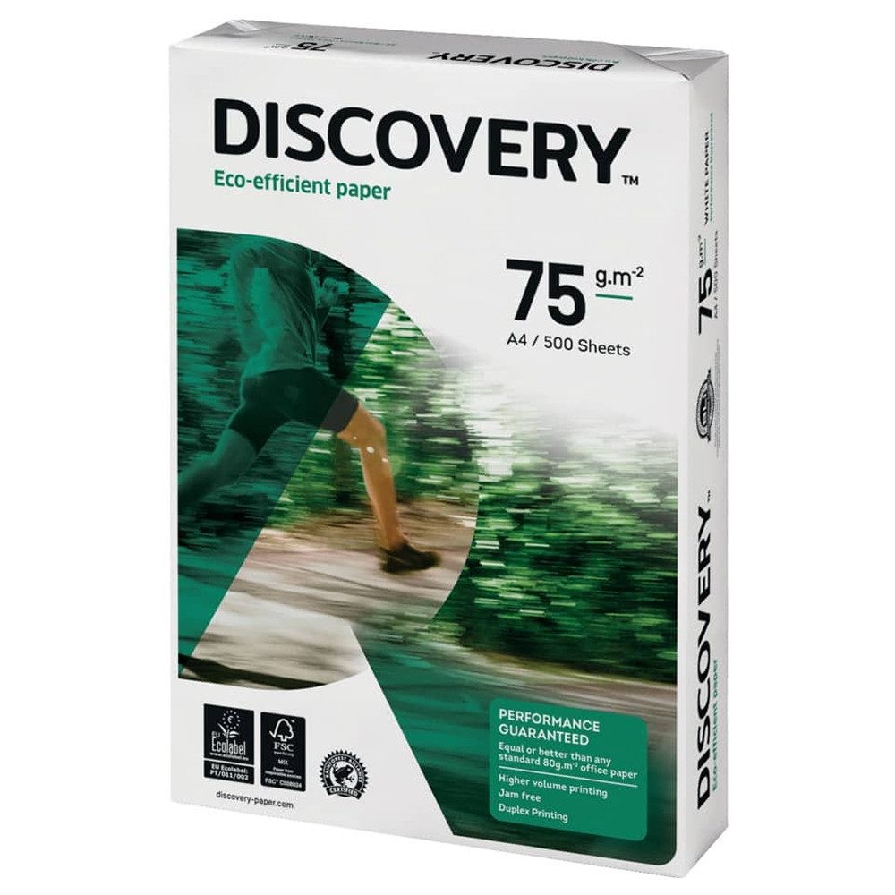 Discovery Kopierpapier DISCOVERY Kopierpapier DIN A3 75g/m² ws PA=500Bl