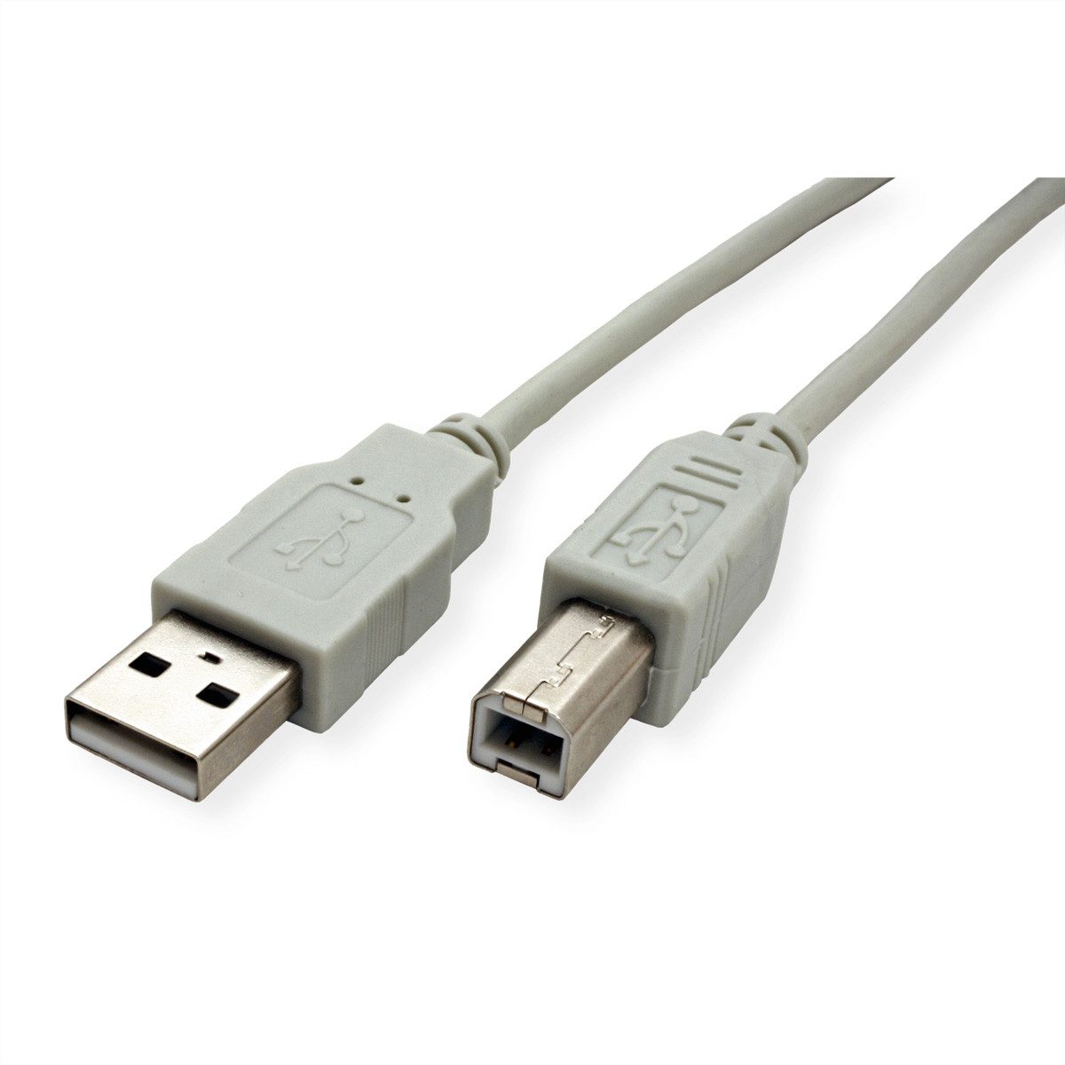 SECOMP STANDARD USB 2.0 Kabel, Typ A-B USB-Kabel, USB 2.0 Typ A Männlich (Stecker), USB 2.0 Typ B Männlich (Stecker) (80.0 cm)
