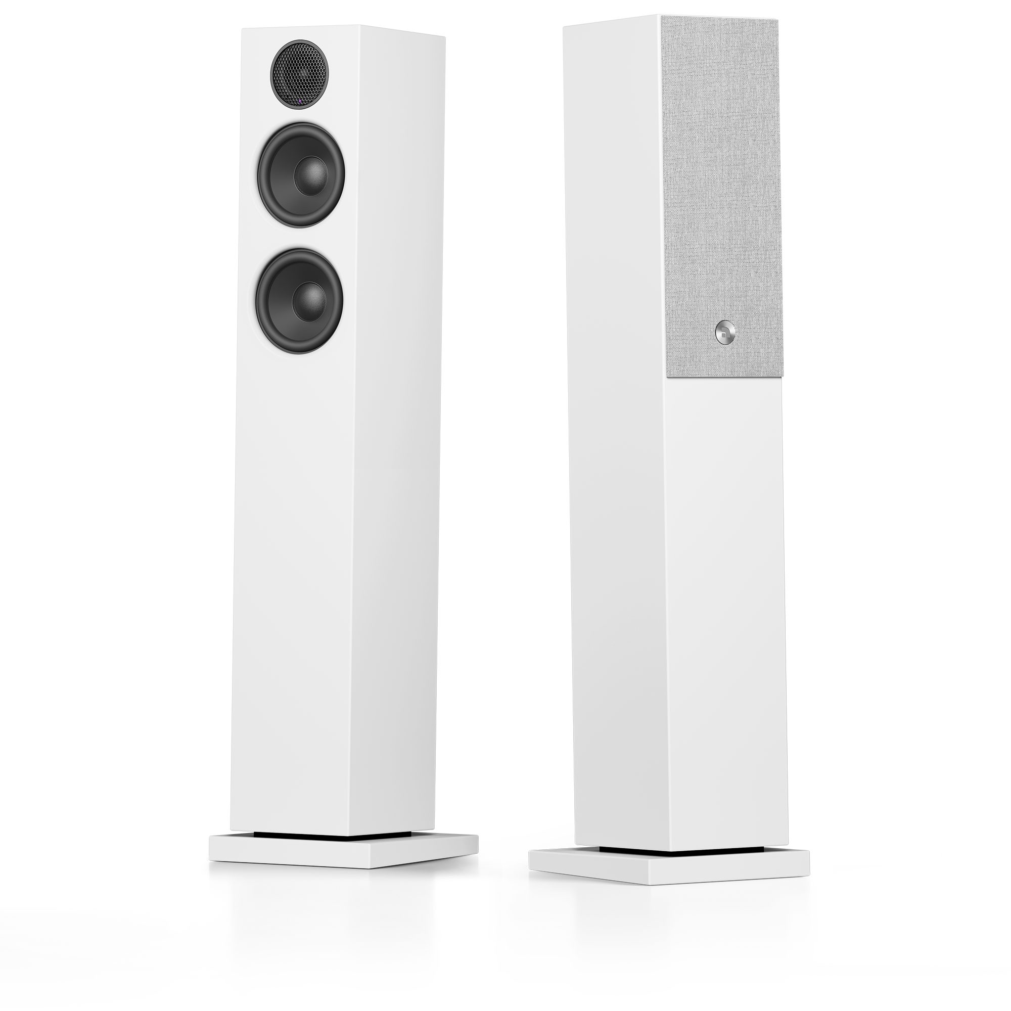 Paar Audio Weiß Wireless Multiroom-Standlautsprecher Pro Speaker Home A38