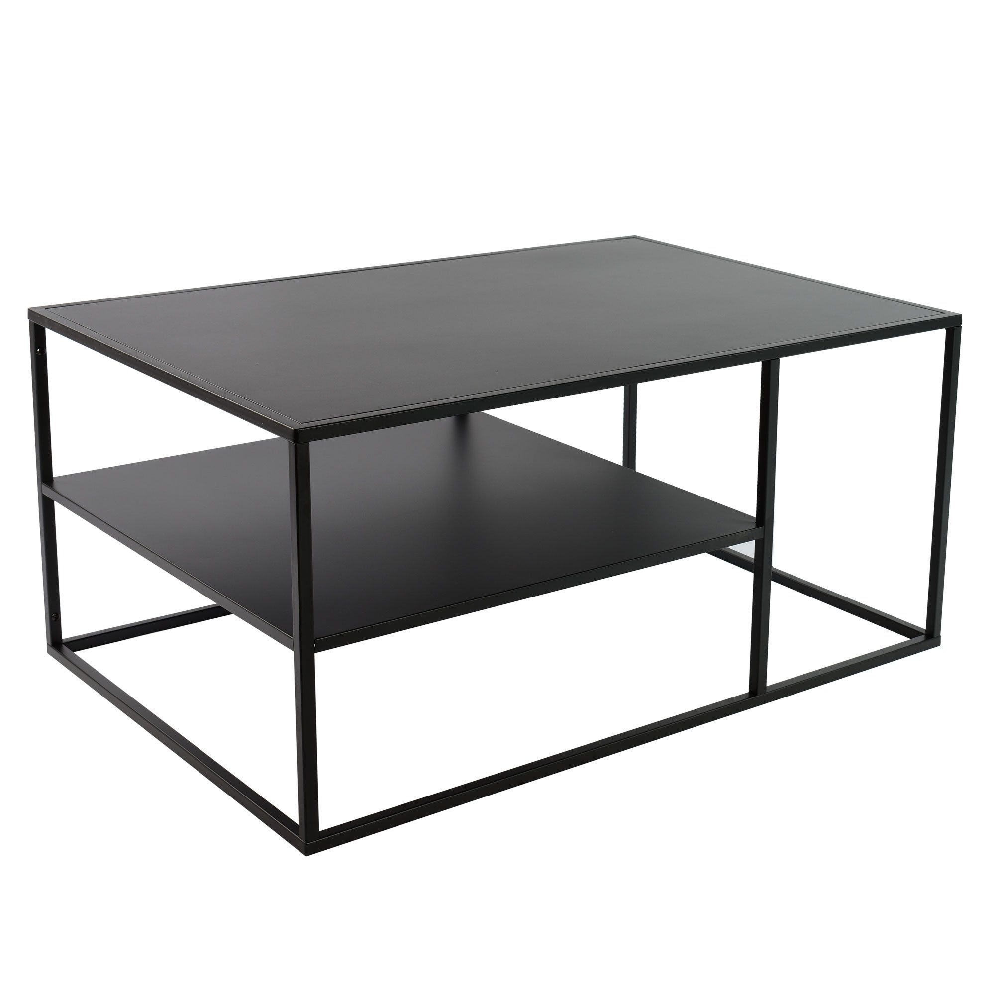 osoltus Raumteiler osoltus cube Industrie Stil Couchtisch Stahl schwarz 90x günstig online kaufen