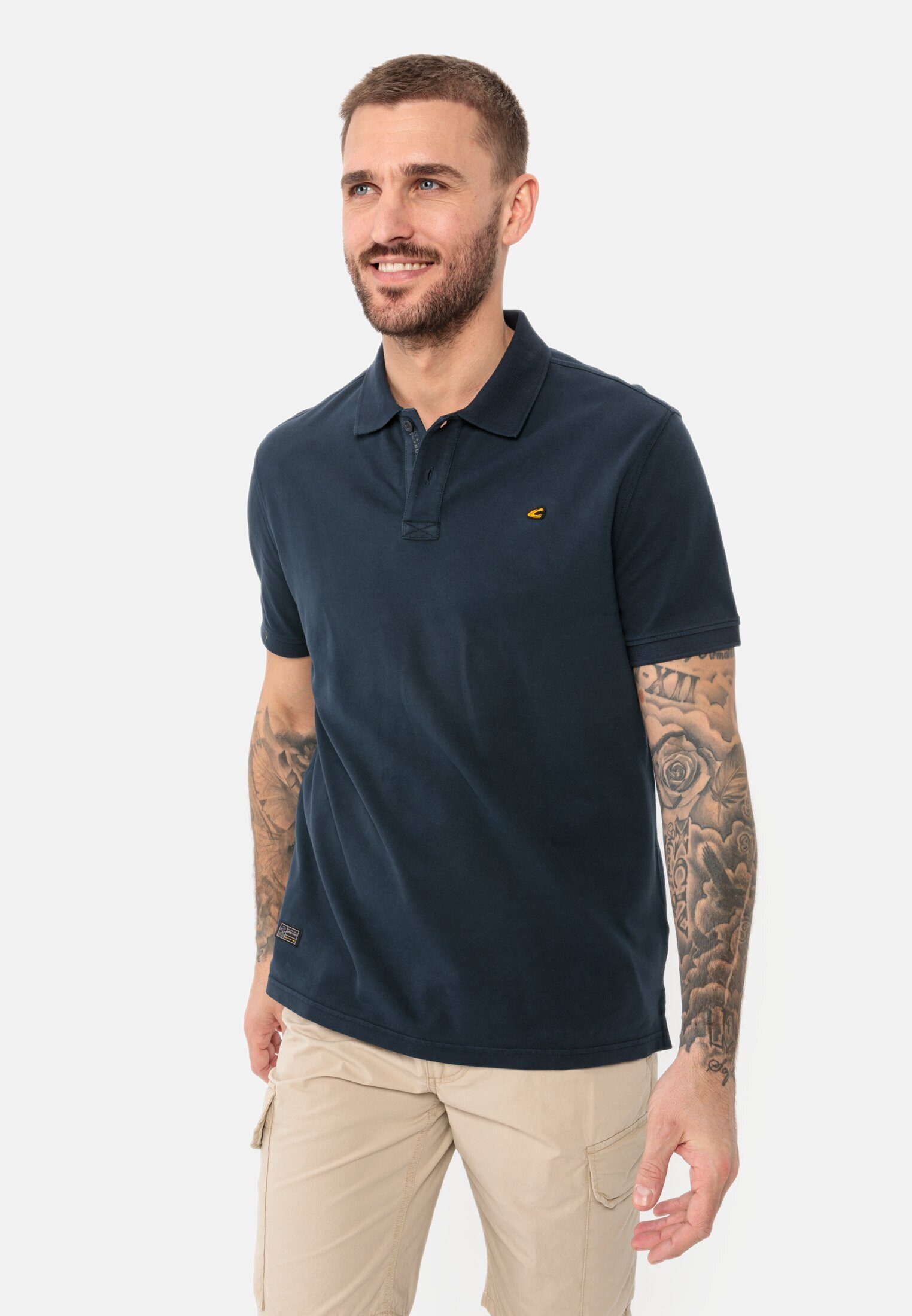 Poloshirt aus zertifiziertem Organic Cotton