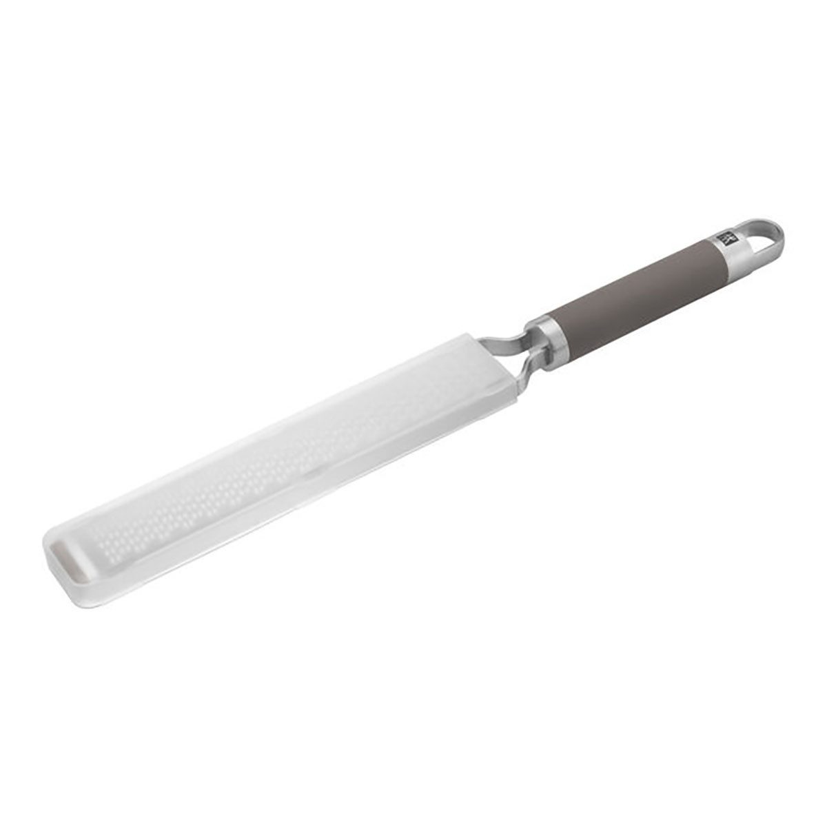 Zwilling Küchenreibe ZWILLING Pro Küchenhelfer Reibe, 38 cm Grau Zester, Edelstahl, (1-St)