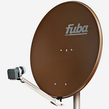 fuba DAL 804 B Sat Anlage Quad LNB DEK 417 4 Teilnehmer HDTV 4K SAT-Antenne