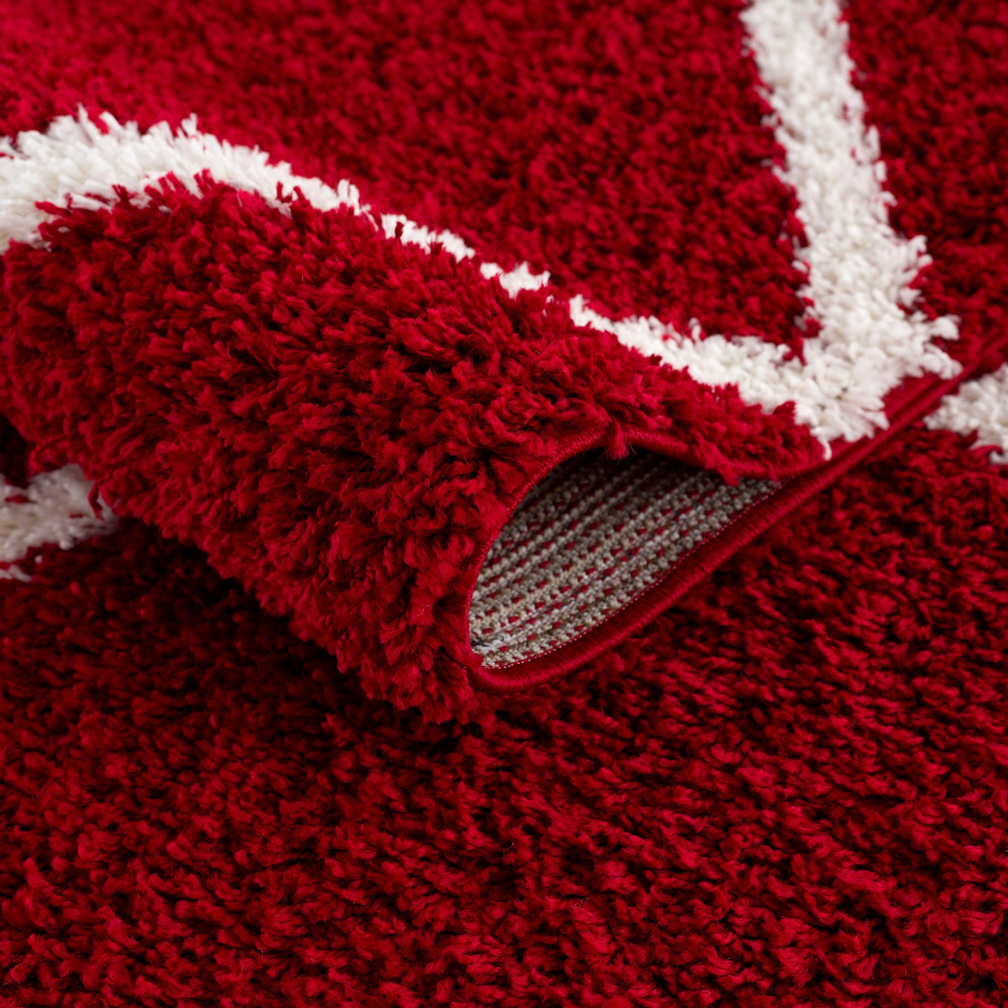 Sanat Hochflor-Teppich Madrid, rund, Höhe: 30 günstig online kaufen