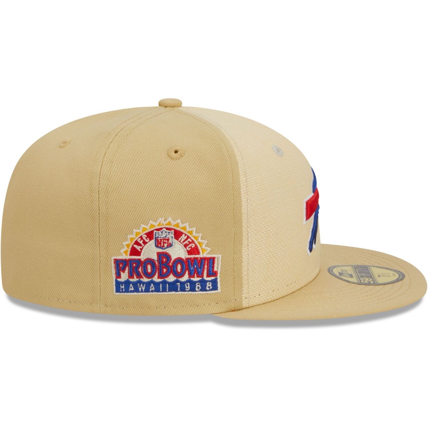 New Era Fitted Cap 59Fifty RAFFIA Buffalo Bills