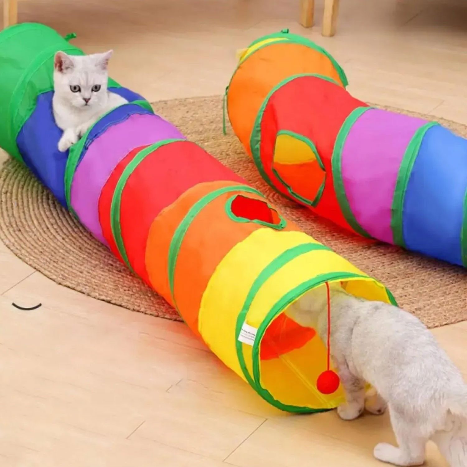 Jungengel Katzenzelt Katzentunnel Spielzeug Katzen Katzenspielzeug günstig online kaufen