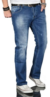 Alessandro Salvarini Regular-fit-Jeans ASJulio mit geradem Bein