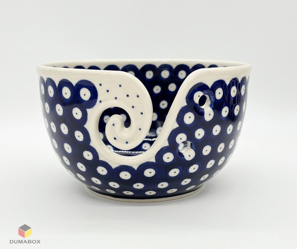 Ceramika Artystyczna Bolesławiec Dekoschale Bunzlauer Keramik Wollschale – Handarbeit & Deko