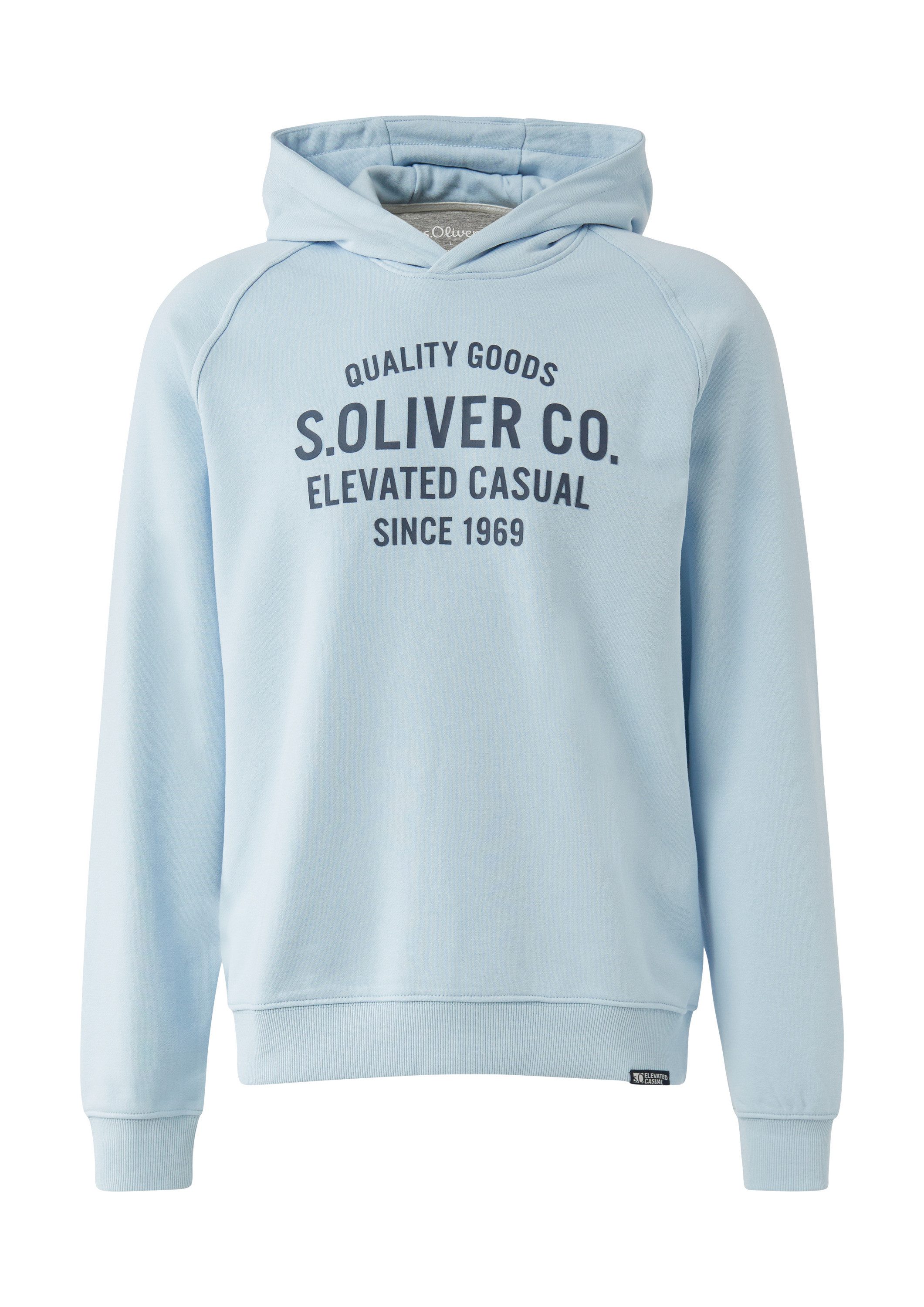 s.Oliver Sweatshirt Sweatshirt Sweatshirt aus Baumwollmix mit Frontprint günstig online kaufen
