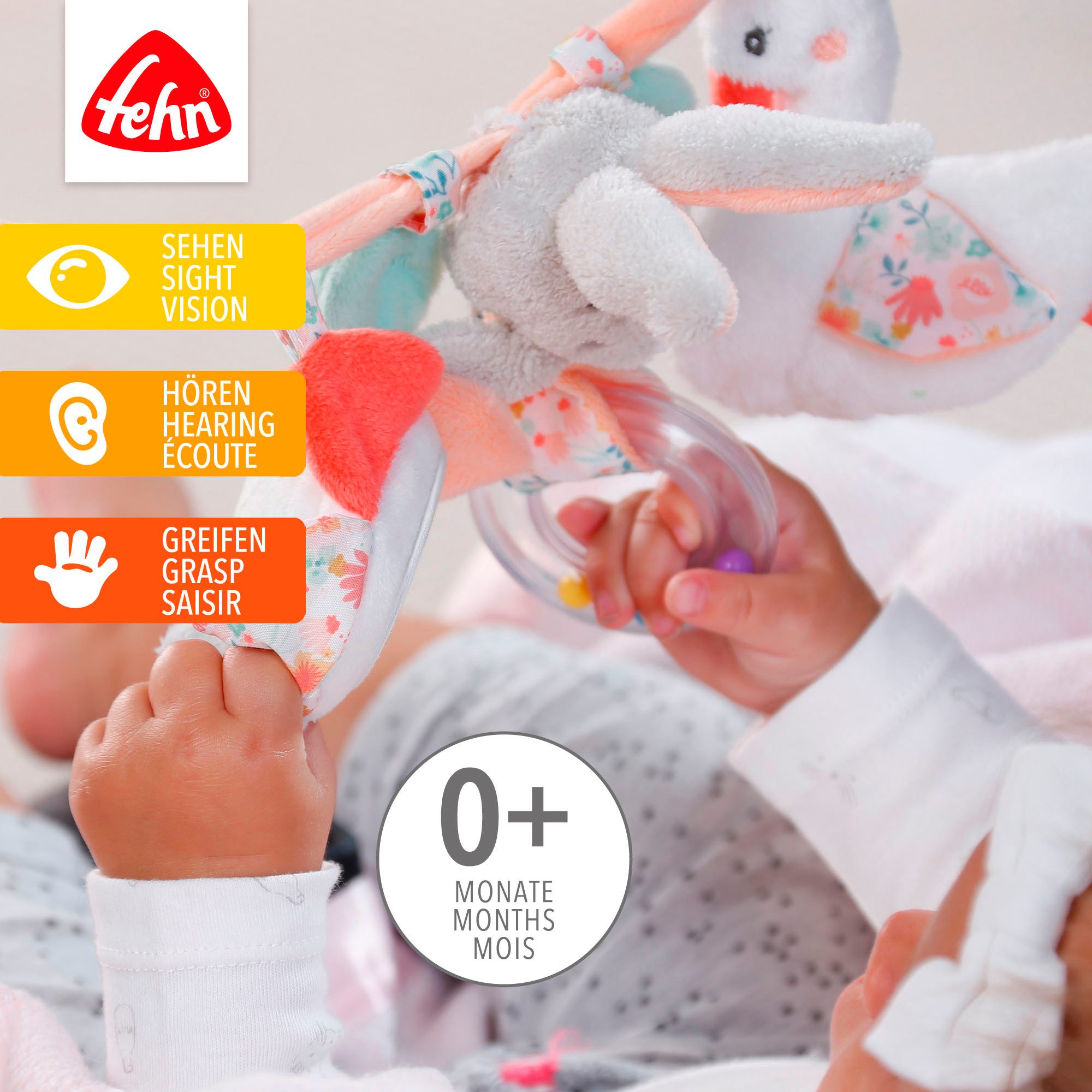 Fehn Kinderwagenkette Classic Stars, Schwanensee
