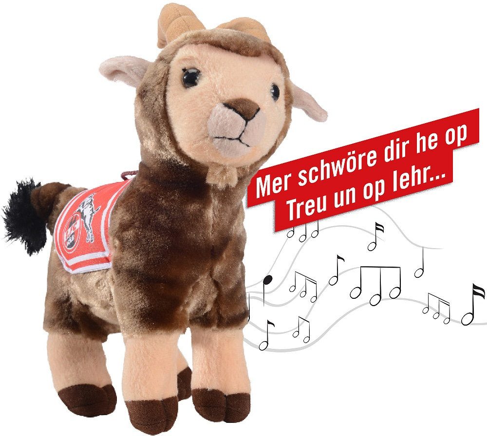 1. FC Köln Plüschfigur Spieluhr Hennes günstig online kaufen