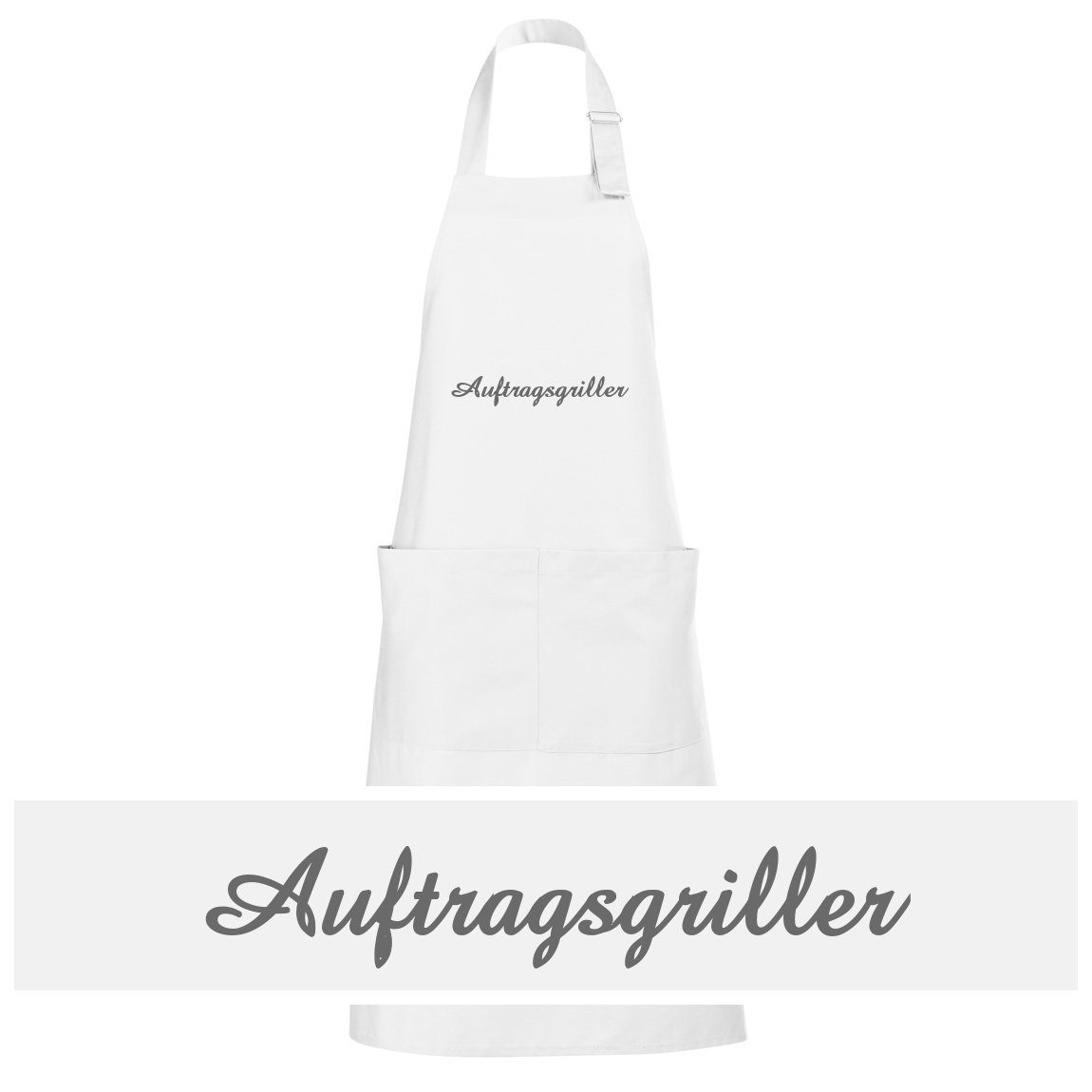 Schnoschi Grillschürze Hochwertige Grillschürze mit Auftragsgriller günstig online kaufen