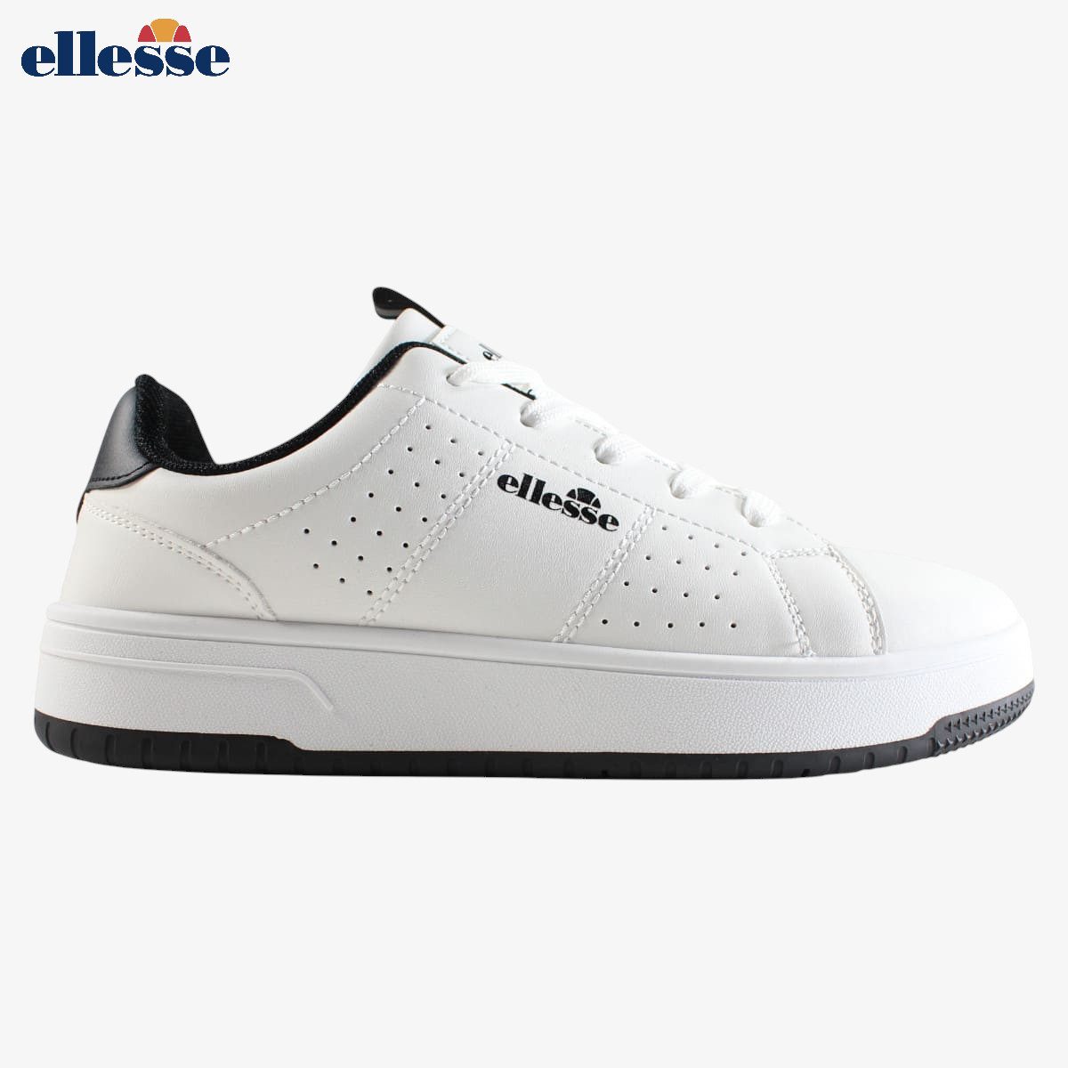 Ellesse Ellesse elegante Herren Schuhe Weiß Sneaker 40 - 45 Sneaker sportlich elegant – Bild 5 von 5