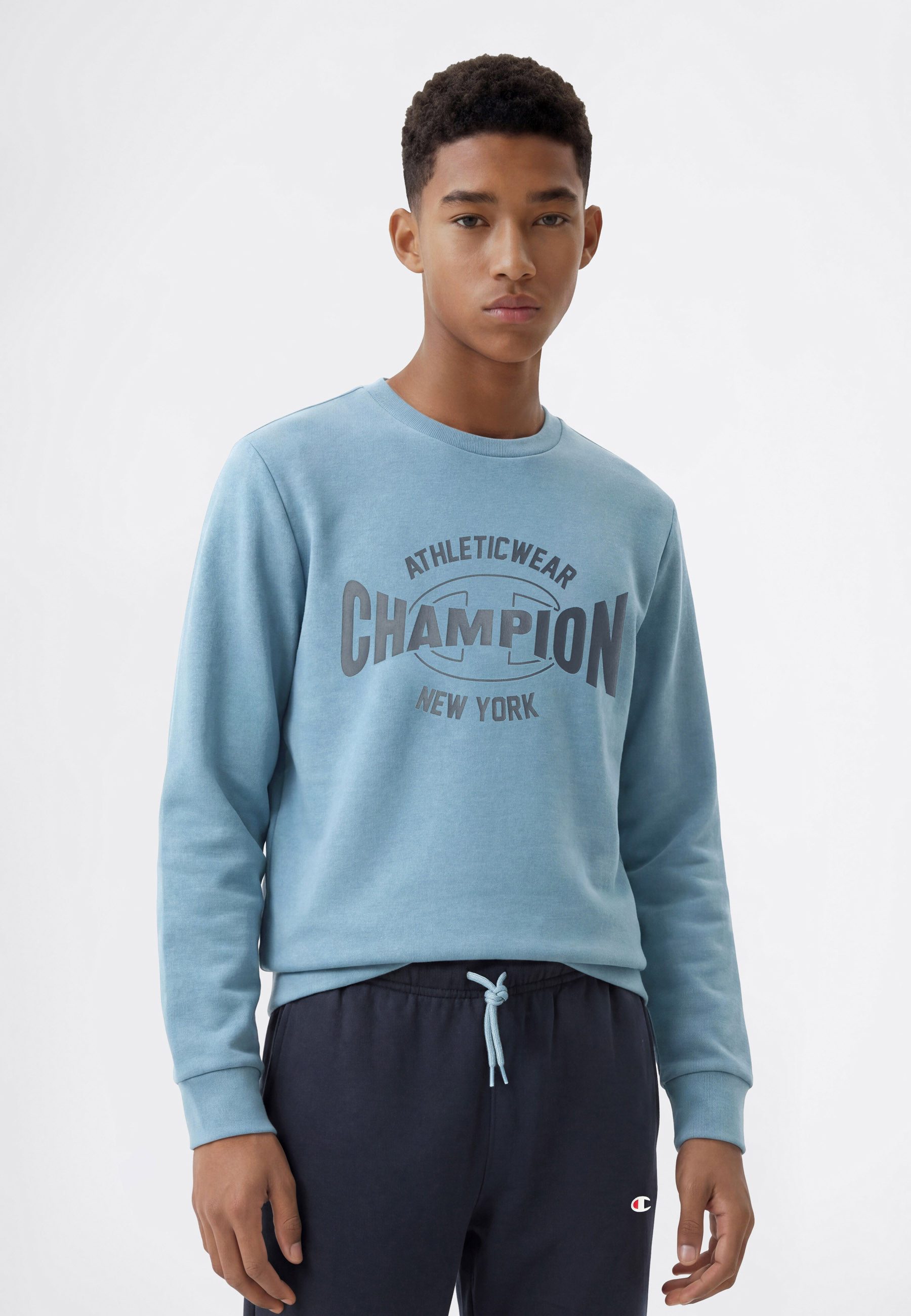 Champion Jogginganzug SPORTWEAR CREWNECK SWEATSUITS Standard Fit (2-tlg), 2-teiliges Set, sportlicher Stil, aus Baumwolle und Polyester