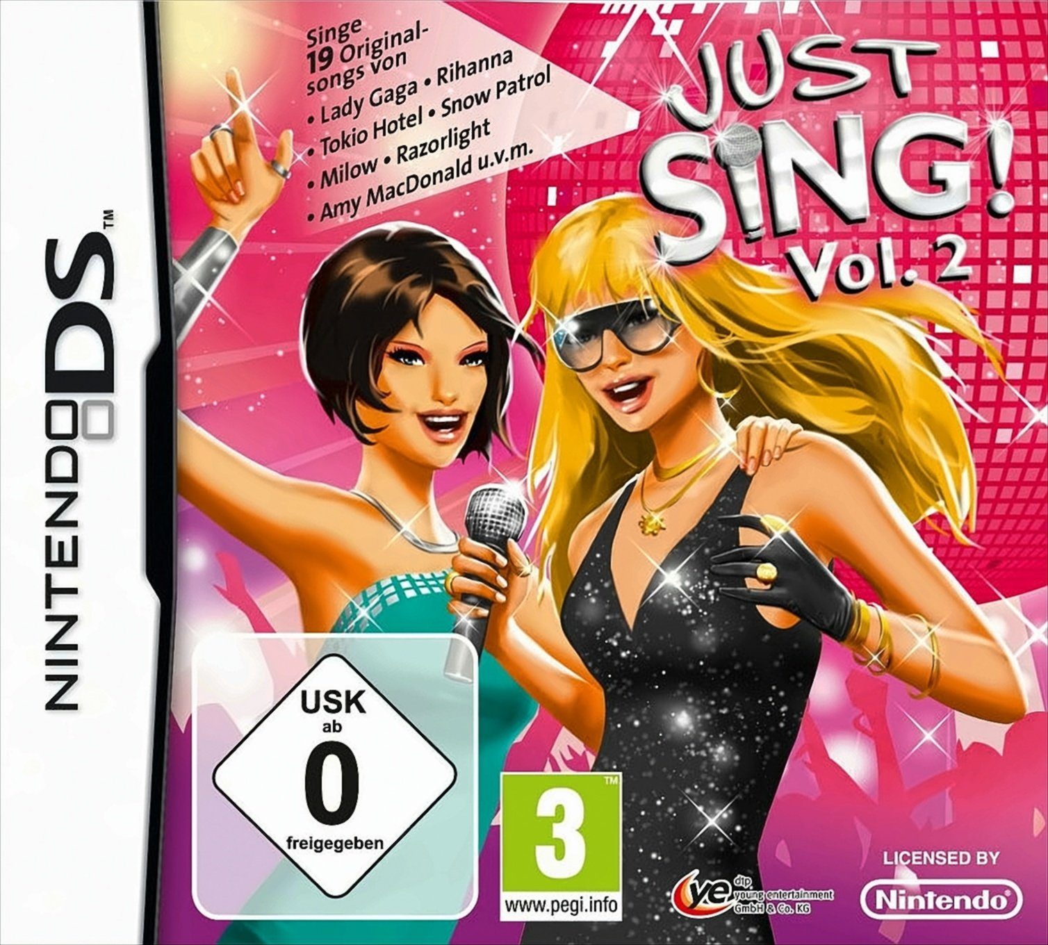 Just Sing! Vol. 2 Nintendo DS