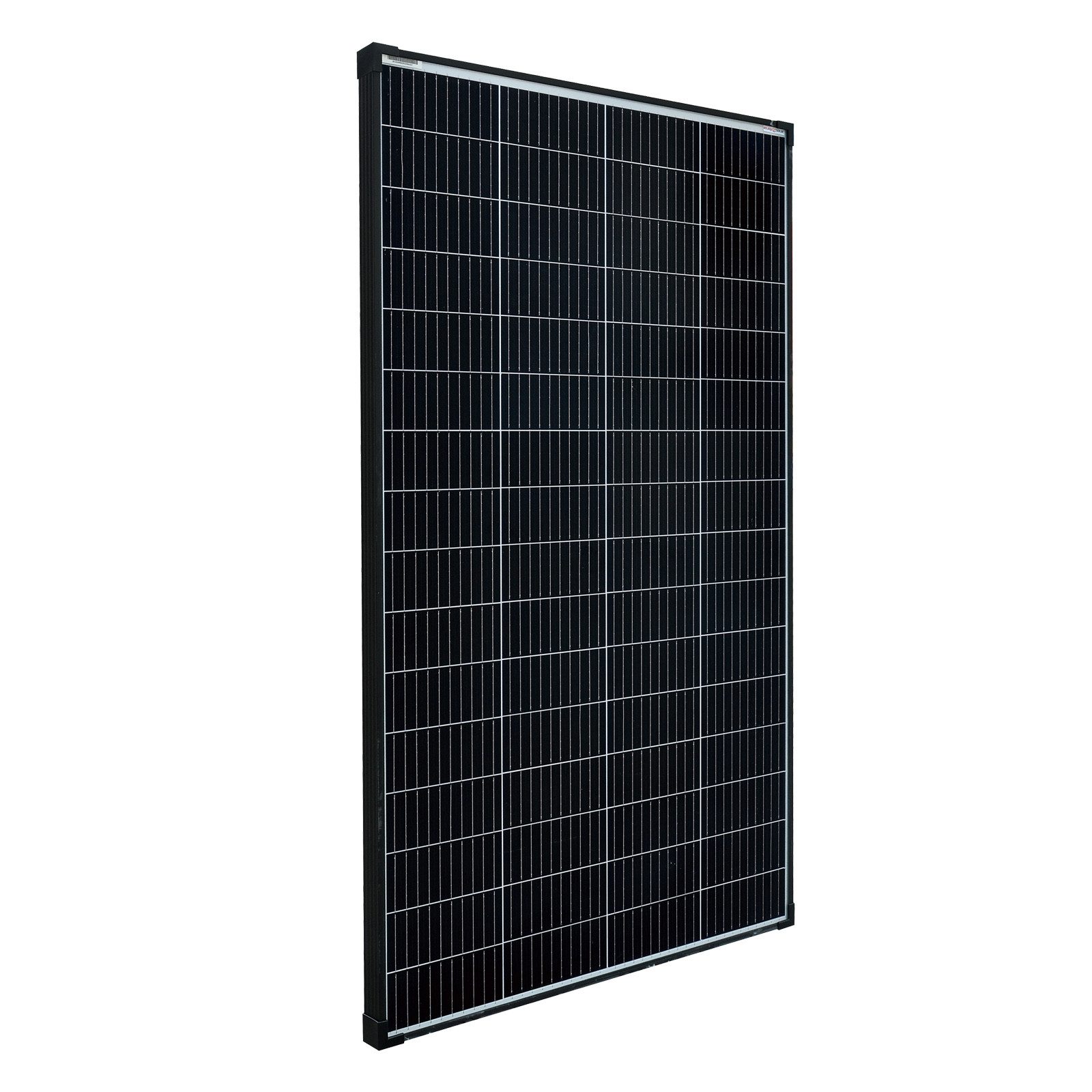 Thumbnail - enjoy solar Solarmodul Monokristallines Solarpanel 182mm 10BB, 36V/20W–210W, schwarzer Rahmen, 182mm Monokristalline PER...