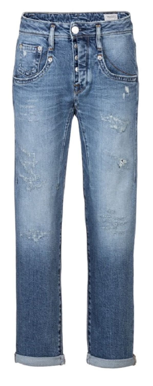 Herrlicher Boyfriend-Jeans 5840-D4456-861, Shyra TAP Boyfriend Jeans destroy dezenter destroy Effekt