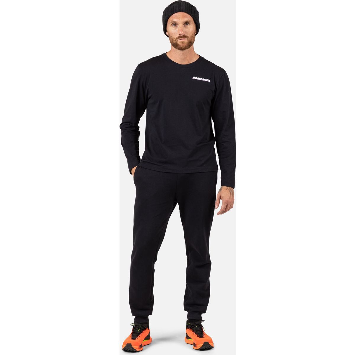 Rossignol Funktionsshirt Long Sleeve Tee Weiches, nachhaltiges Langarmshirt aus Bio-Baumwolle mit regulärer