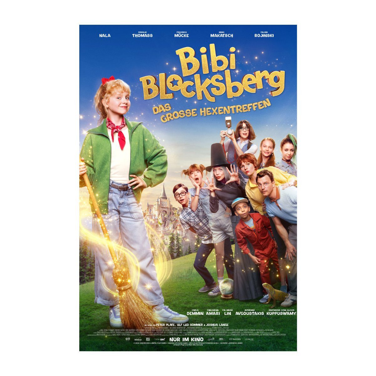 Spreadshirt Poster Bibi Blocksberg Film Poster Mit Allen Charakteren Poster 20x30 cm