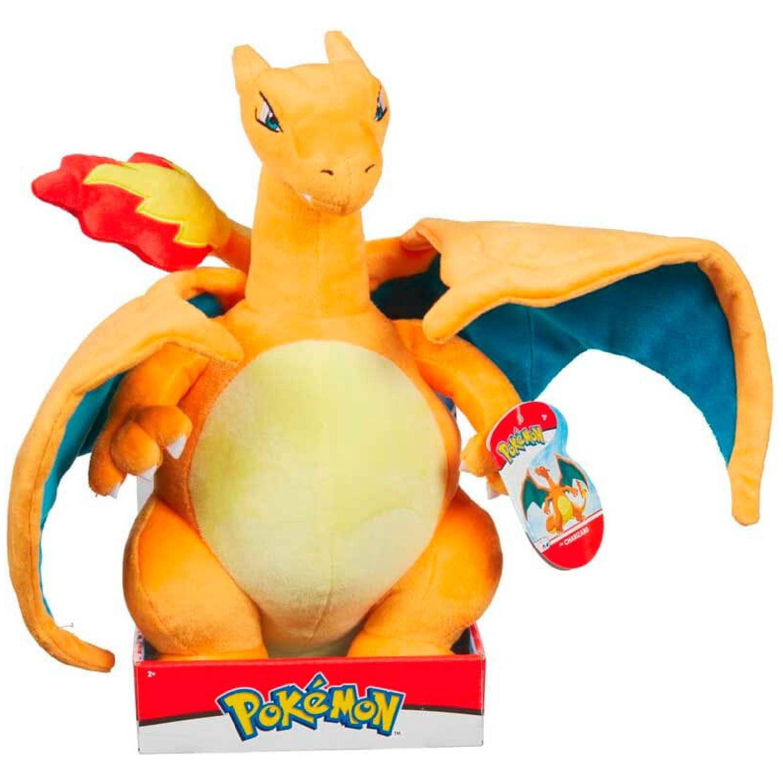 Jazwares Plüschfigur Pokemon Charizard Plüschtier 29cm günstig online kaufen
