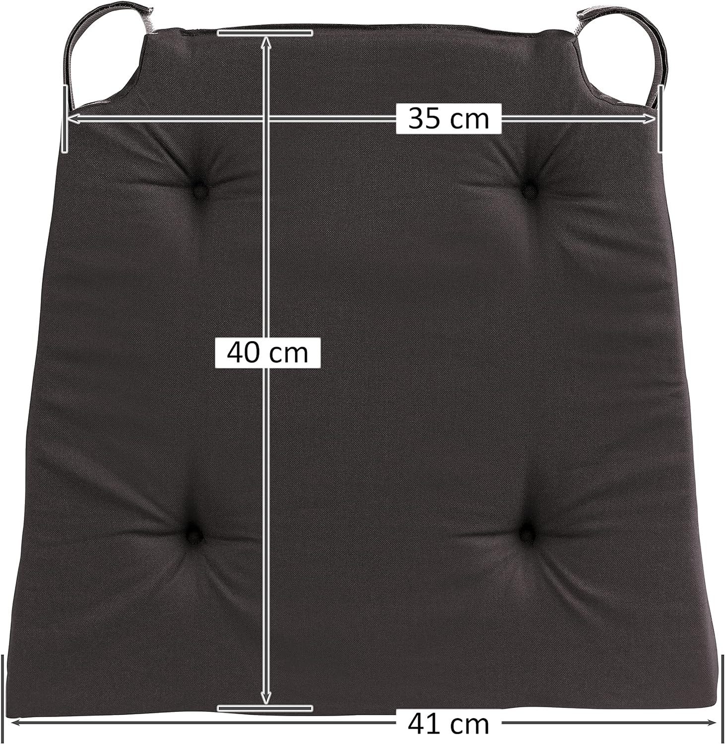 sleepling Stuhlkissen Sitzkissen, für Indoor und Outdoor, mit Klettverschlu günstig online kaufen