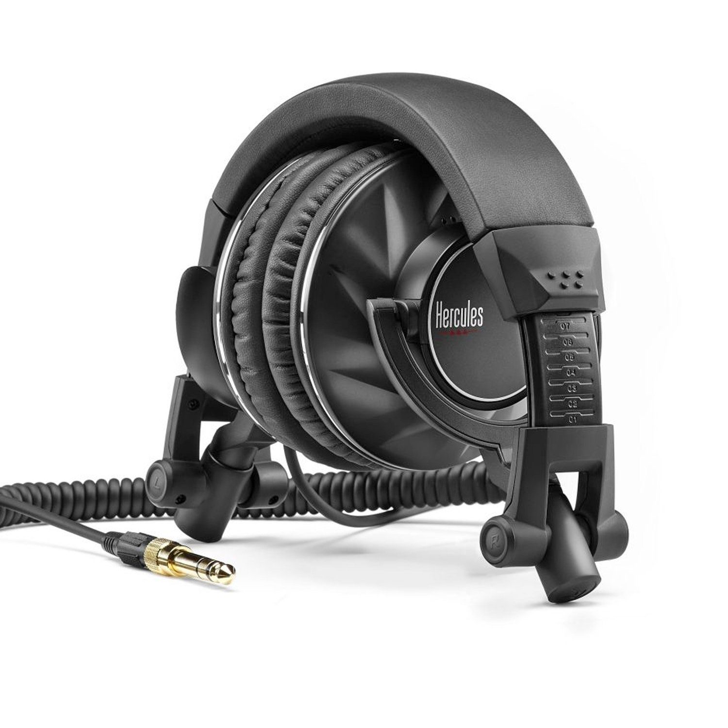 HERCULES DJ60 HDP Kabelgebunden) (Geräuschisolierung, -, Geschlossener DJ-Kopfhörer
