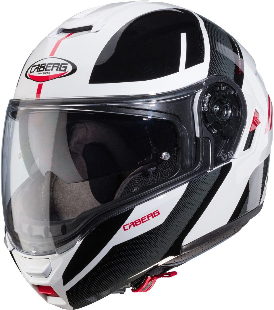 Caberg Motorradhelm Levo X Manta Klapphelm, integriertes Sonnenvisier,vorbereitet für Kommunikationssystem