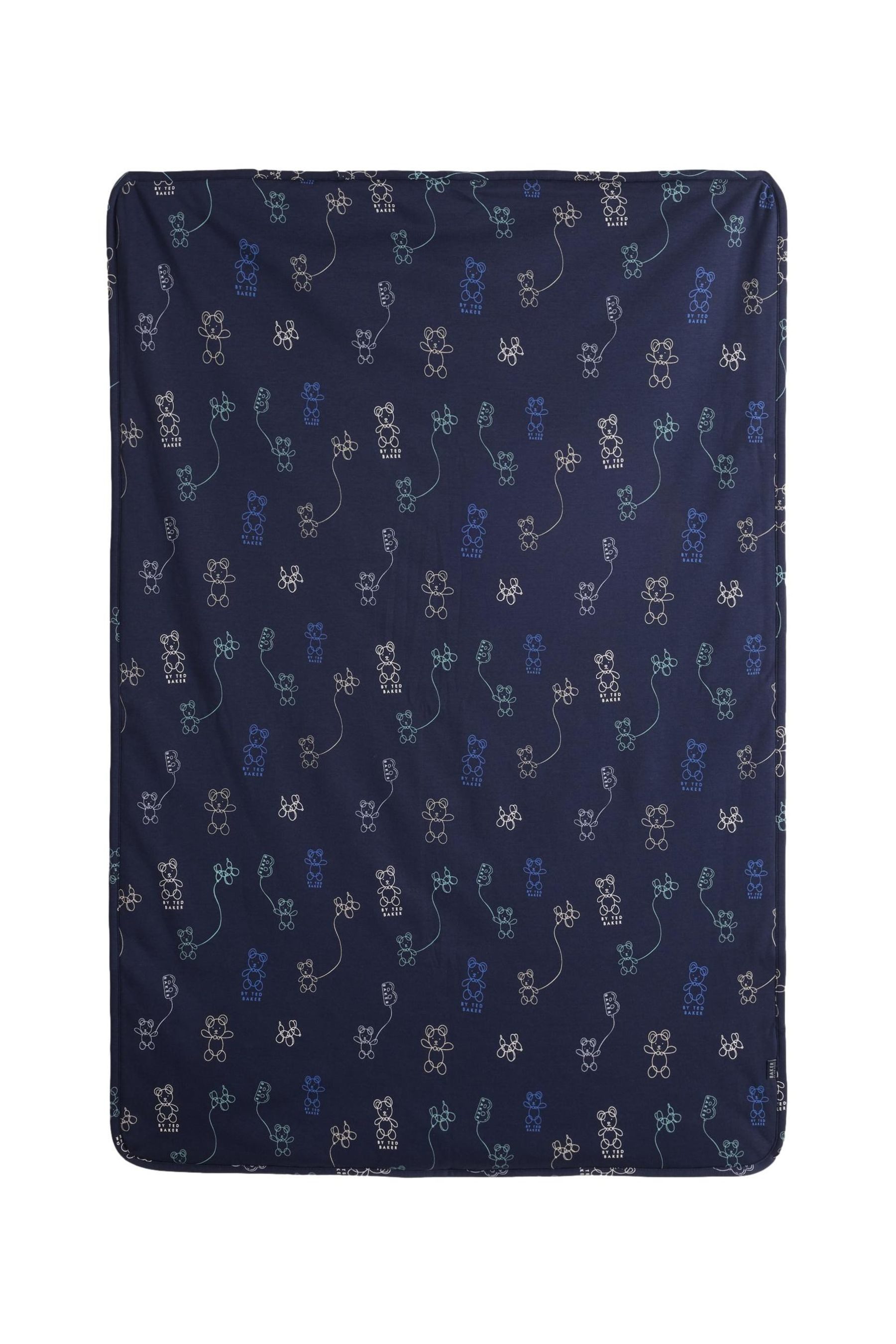Kinderdecke Baker by Ted Baker Jungen Decke 100 % Baumwolle