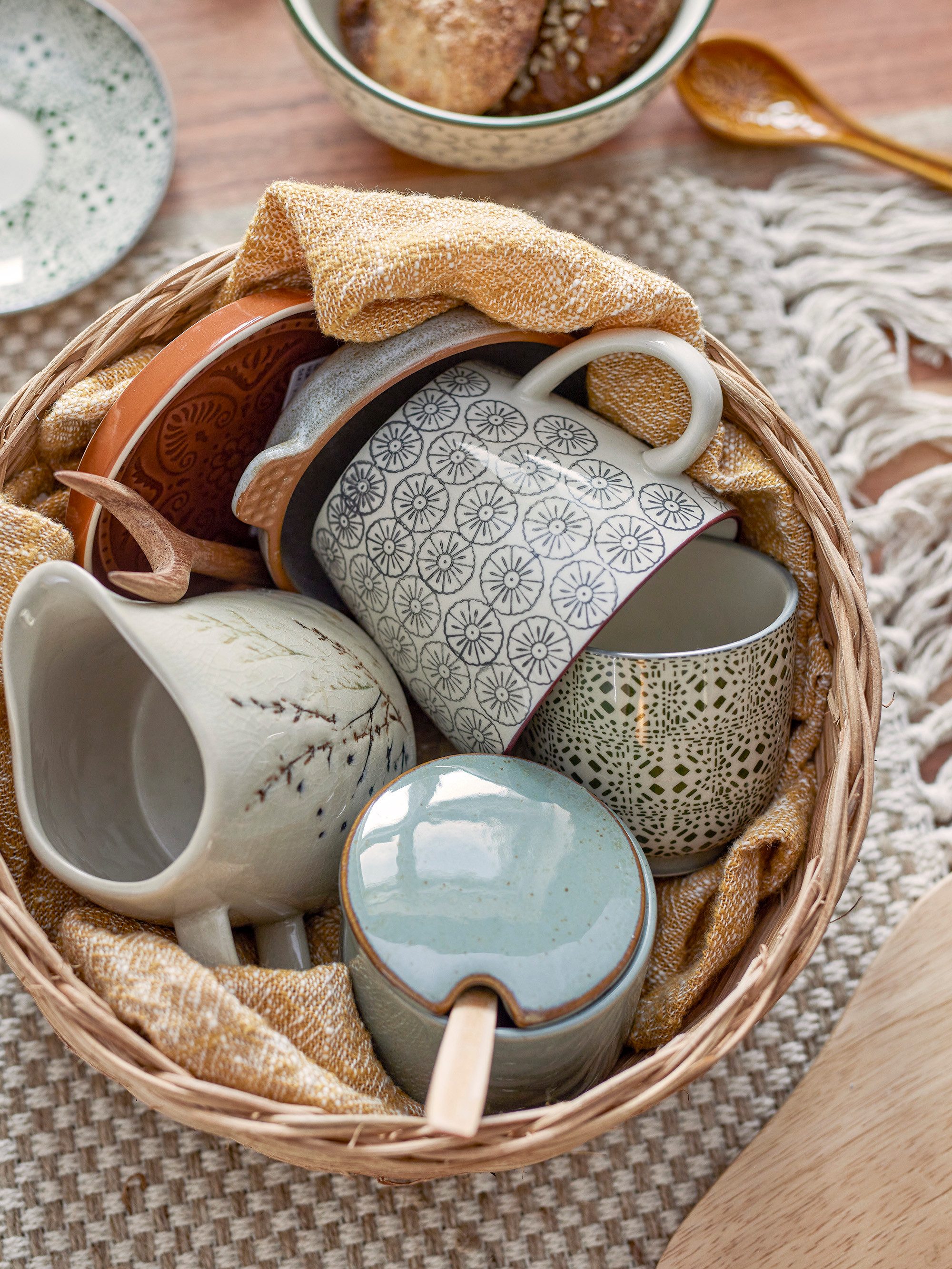 Bloomingville Milchkännchen Bloomingville Bea Milchkännchen, Natur, Steingut