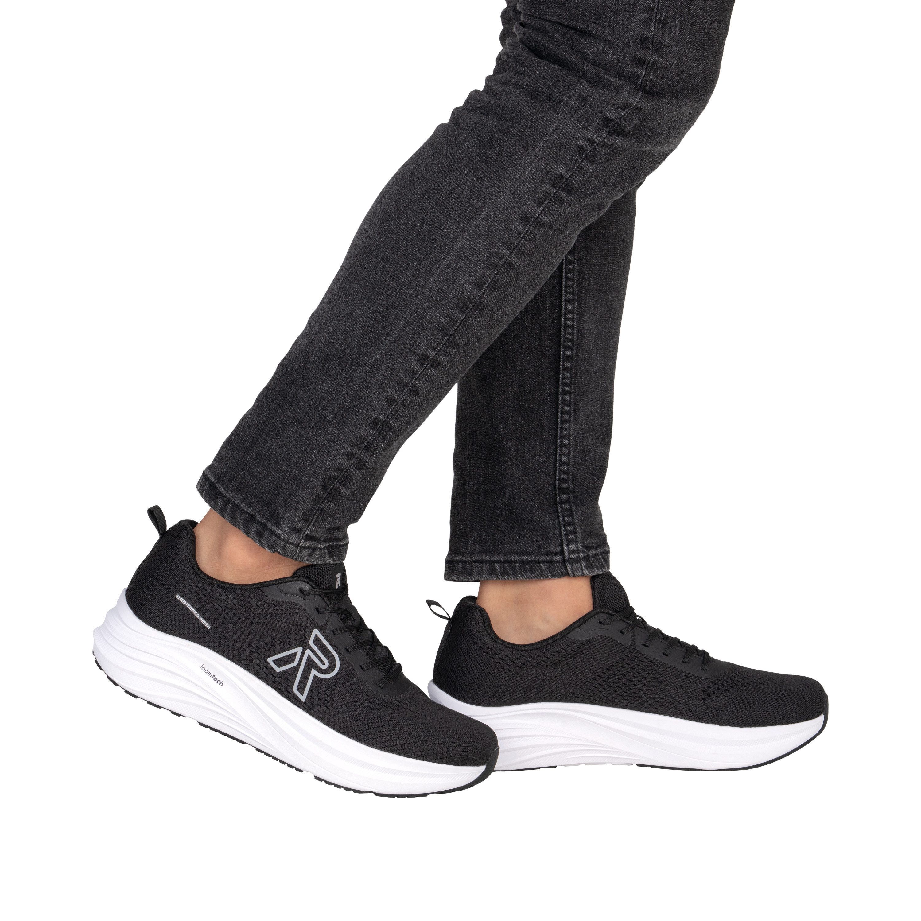 Rieker Sport Plateausneaker Freizeitsneaker, Halbschuh, Schnürschuh mit Pla günstig online kaufen