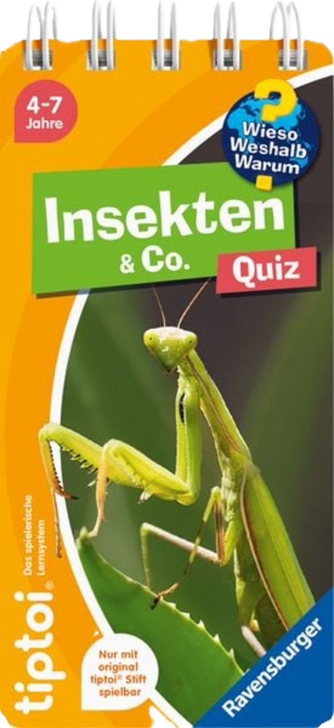 tiptoi® Wieso? Weshalb? Warum? Quiz - Insekten & Co. / diverse