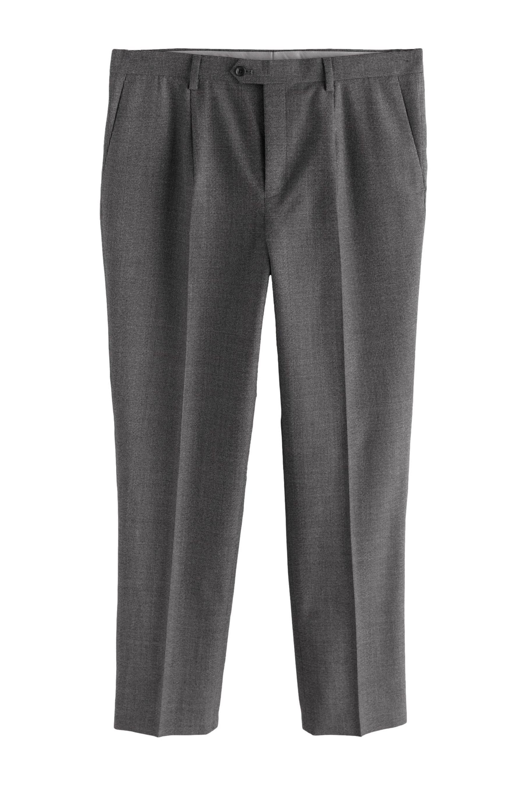 Anzughose Tailored Fit Anzughose mit Karomuster