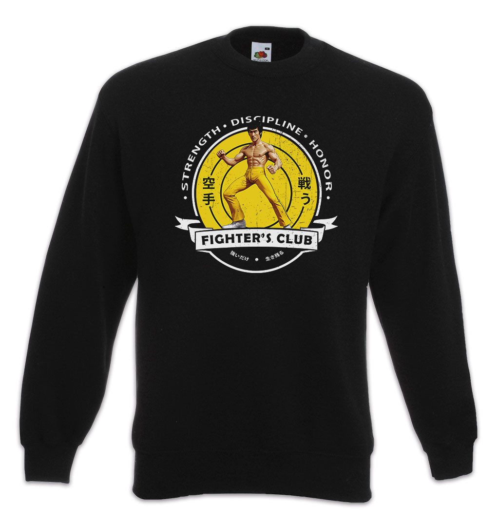 Sweatshirt Fighter's Club Lee II Sweatshirt Vintage Bruce Karate Kung Fu Martial