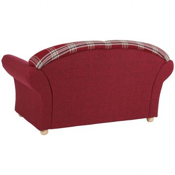 Max Winzer® 2-Sitzer Corona Sofa 2-Sitzer rot, 1 Stück, Made in Germany