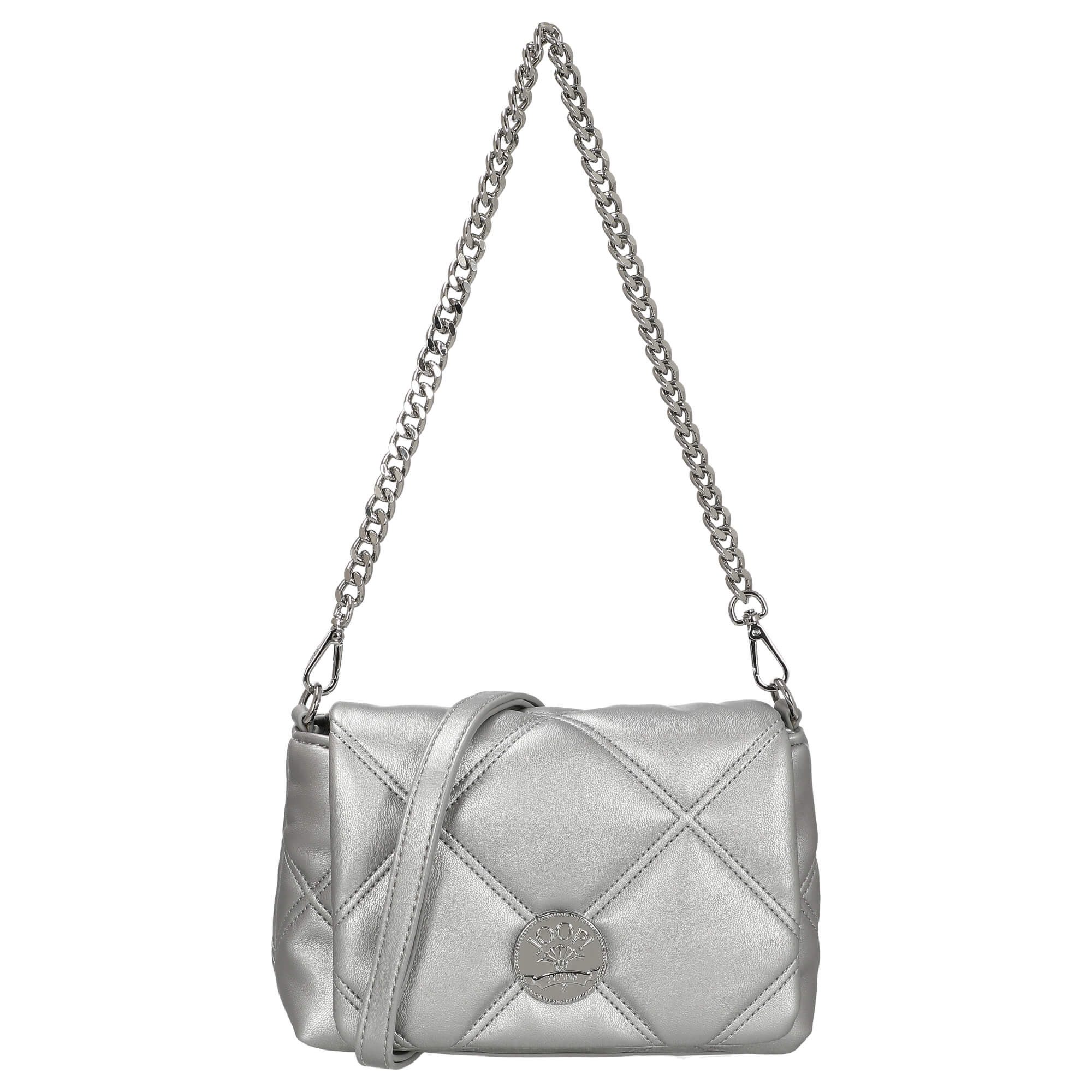 Joop Jeans Umhängetasche Women Confetto Solar - Schultertasche XS 19 cm (silver)