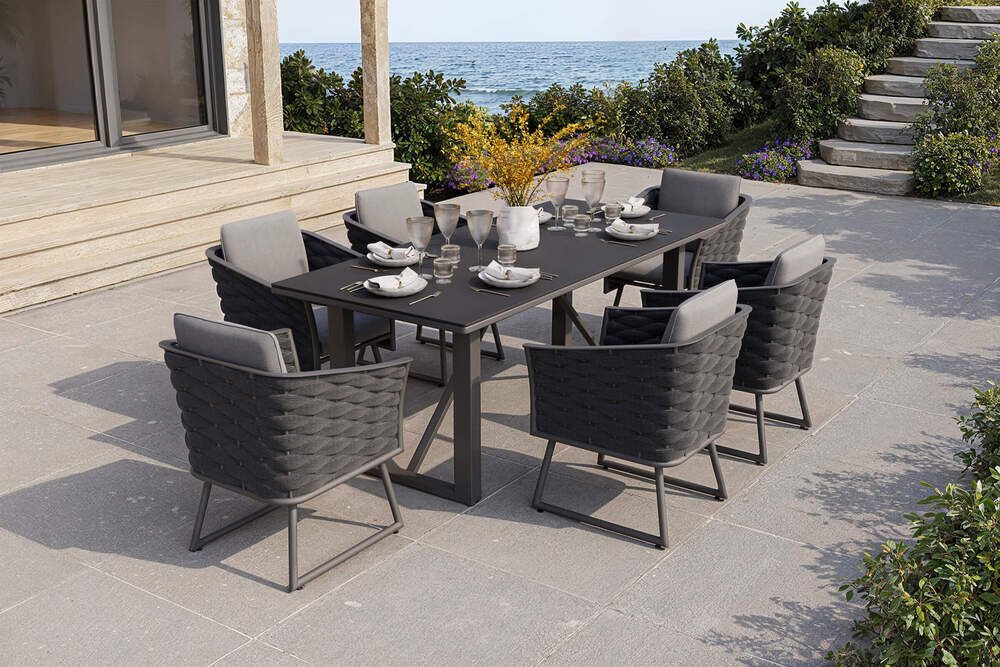 OUTFLEXX Garten-Essgruppe Oranger Blossom