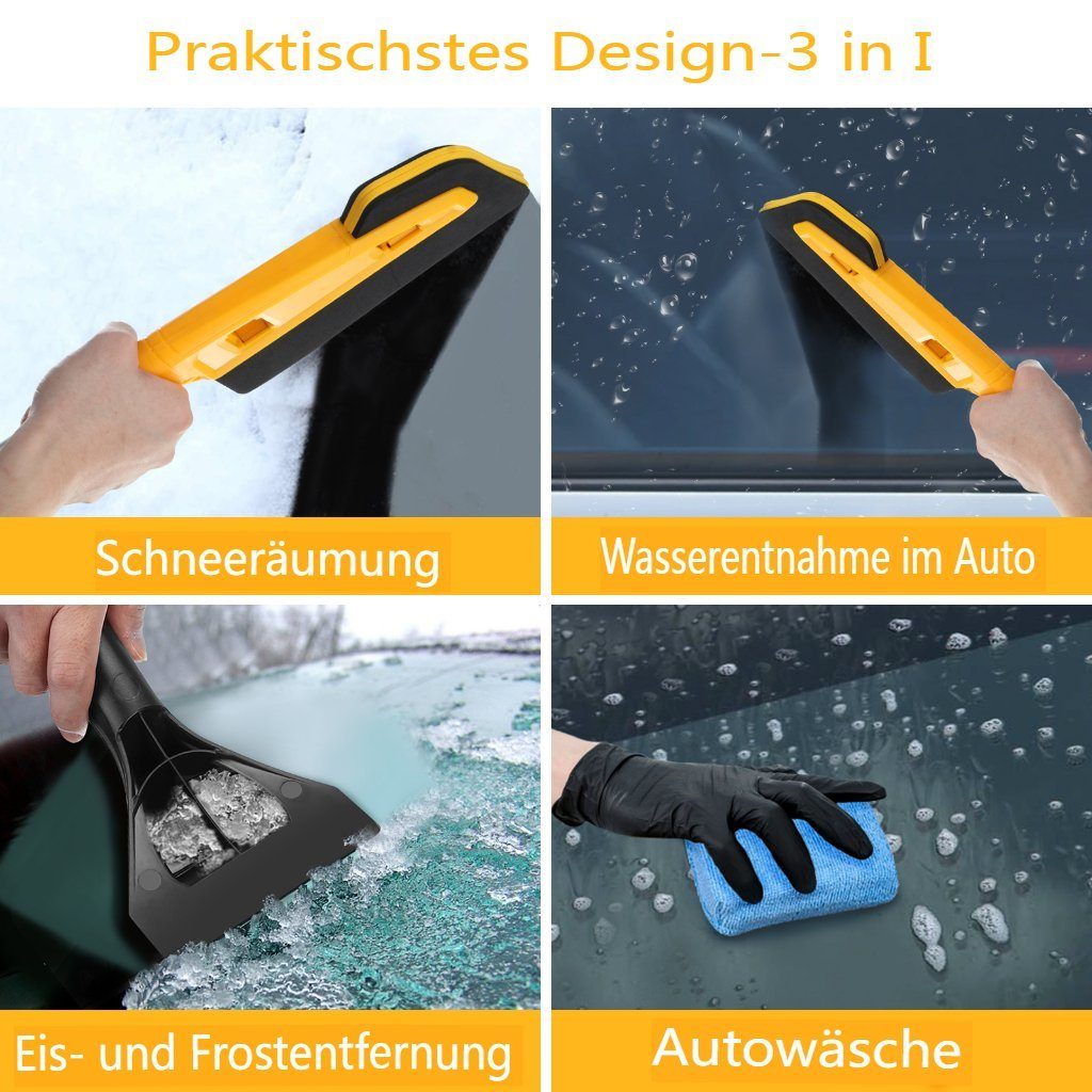 ProPlus Eiskratzer Eiskratzer mit Handschuh Schneekratzer