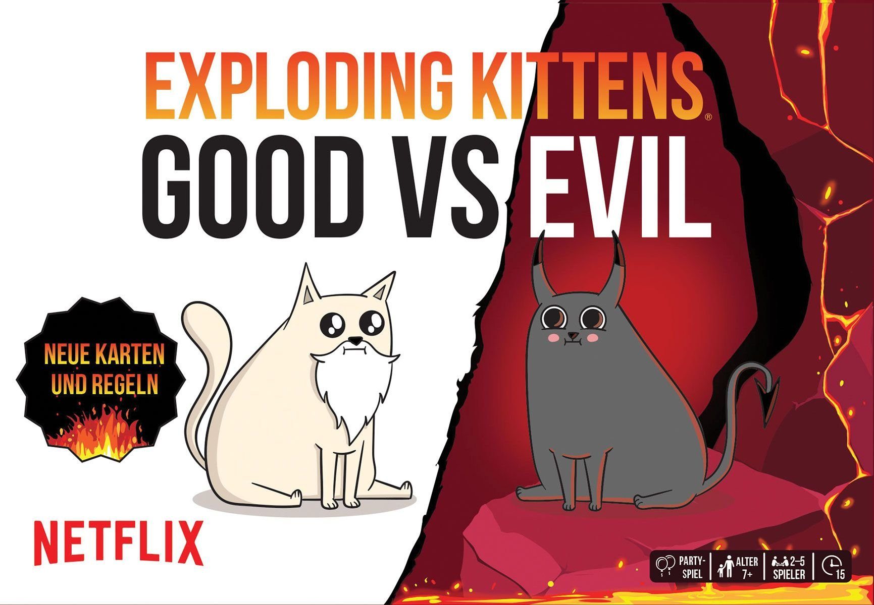 Spiel Exploding Kittens - Good vs. Evil