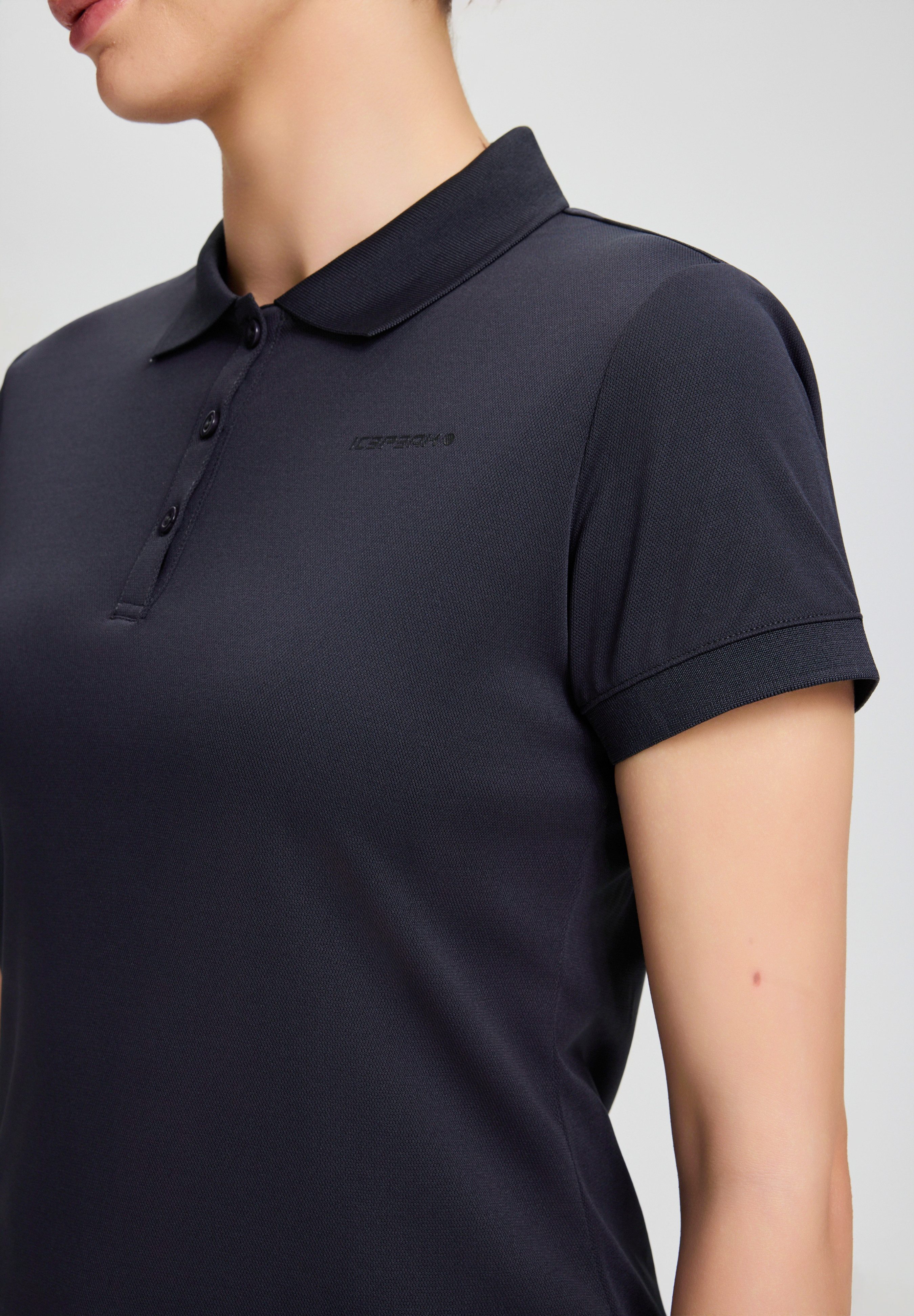 Icepeak Poloshirt ICEPEAK BAYARD normaler Hemdkragen, sportlicher Stil, Kurzarm-Design