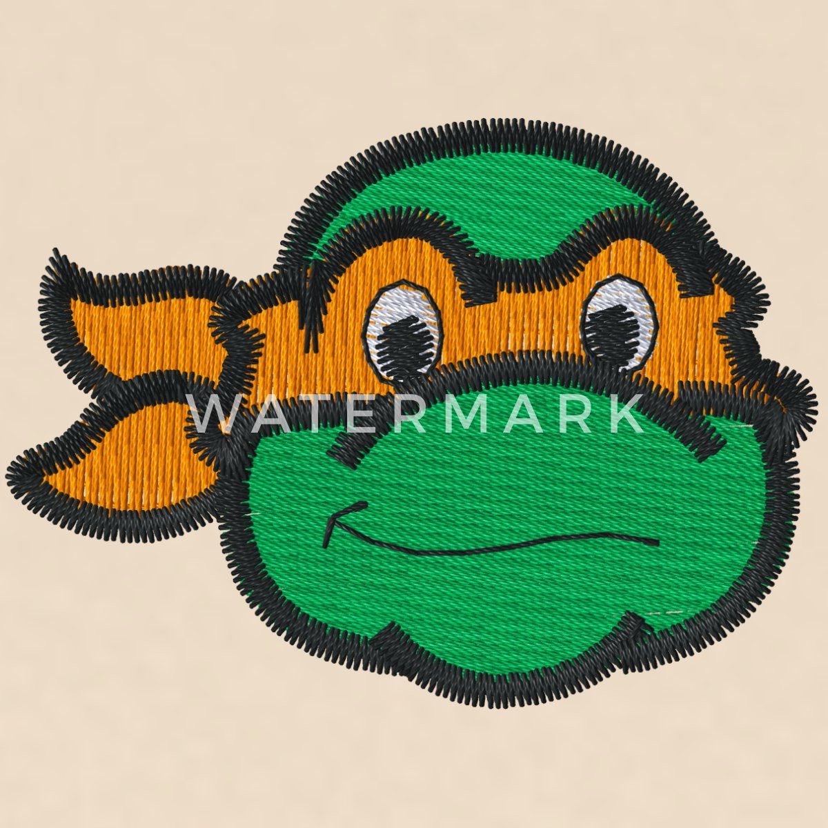 Spreadshirt T-Shirt TMNT Michelangelo Stick Relaxed Fit Unisex T-Shirt (1-t günstig online kaufen