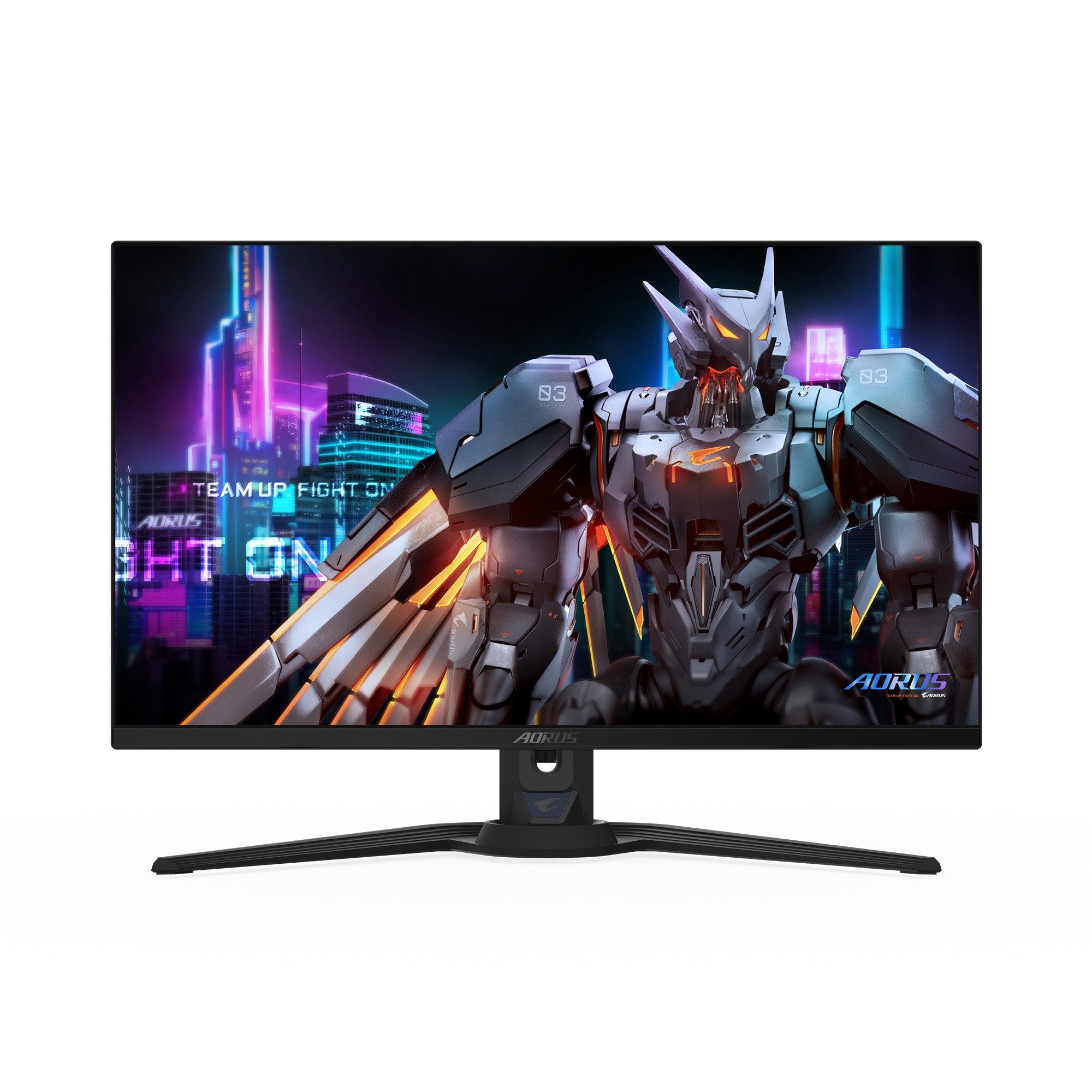 Gigabyte AORUS FO27Q5P OLED-Monitor (67,8 cm/27 ", 2560 x 1440 px, QHD, 0,03 ms Reaktionszeit, 500 Hz, QD-OLED, neig-,schwenk-, höhenverstellbar)
