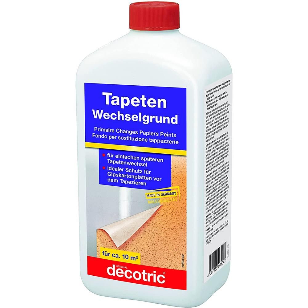 PUFAS Tapetenschutz Tapeten-Wechselgrund, zum Schutz von Gipskartonplatten 1 Liter