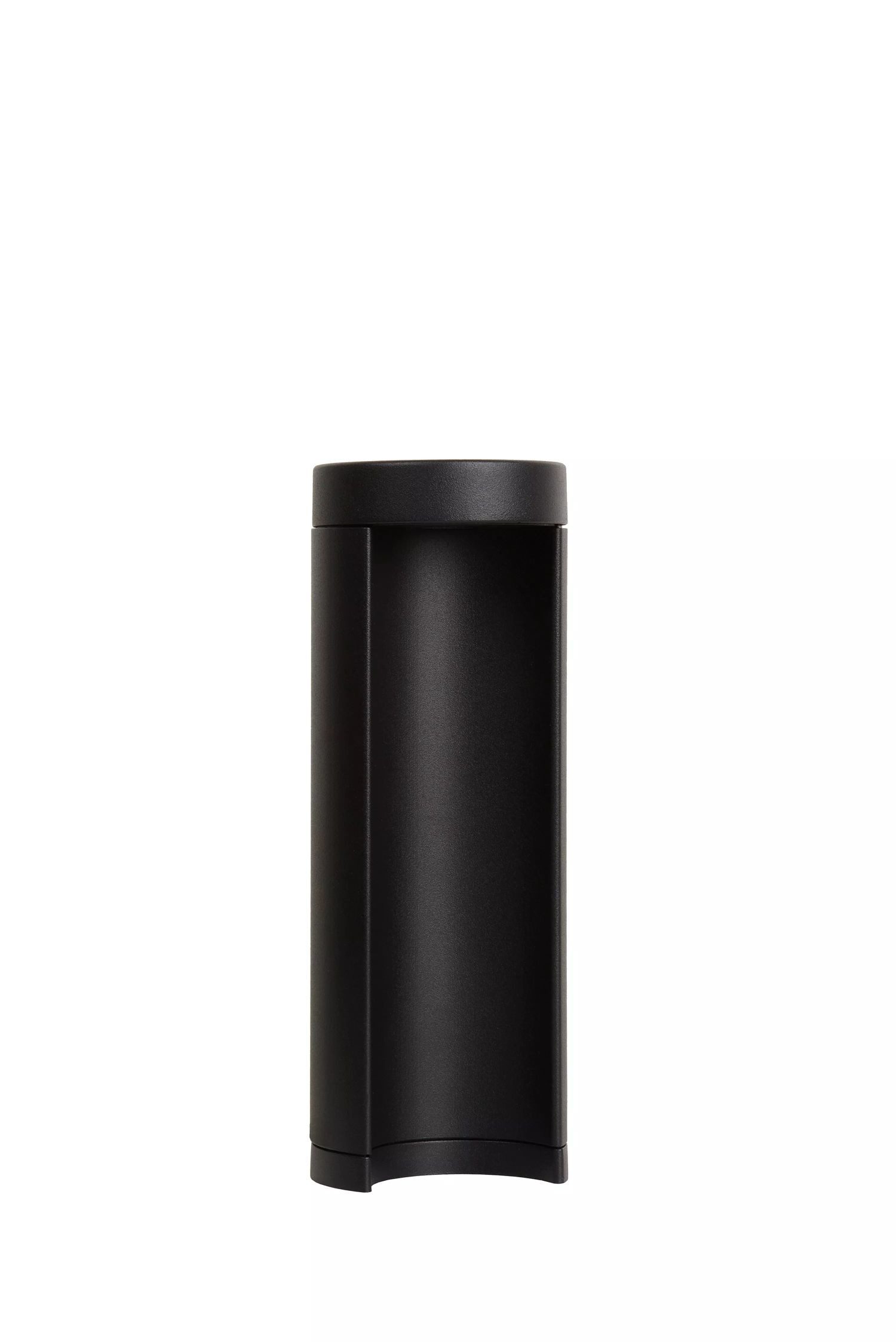 Licht-Erlebnisse Pollerleuchte JURO, LED fest integriert, Warmweiß, LED Aluminium IP54 3000 K warmweißes Licht 180-200 lm 25 cm hoch rund