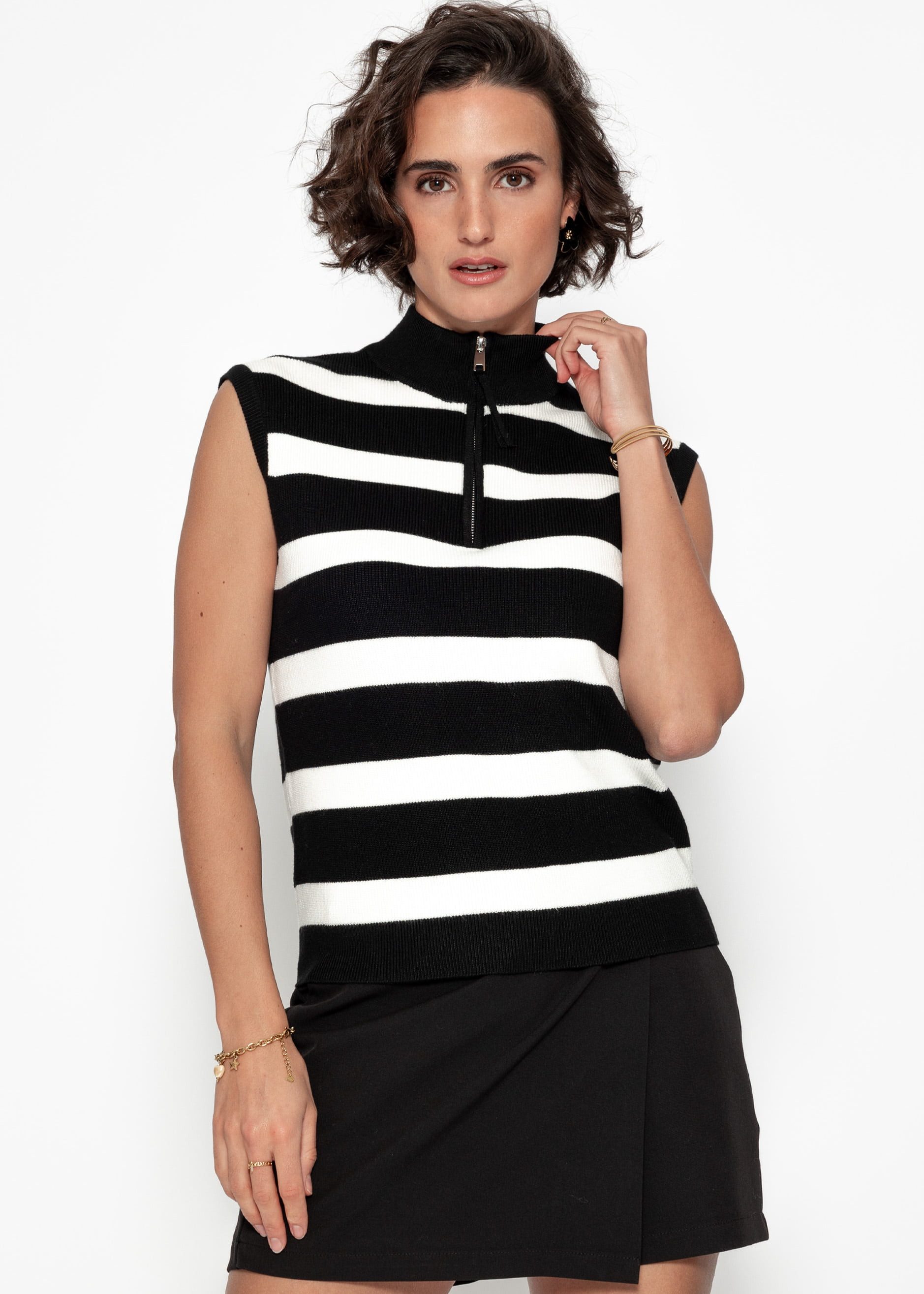 SASSYCLASSY T-Shirt Ärmellose Top Damen mit günstig online kaufen