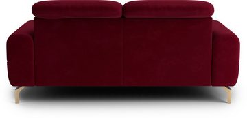 sit&more 2-Sitzer Orient 4 V, inkl. 2 Zierkissen und Strass-Stein an Rücken- und Armlehnen